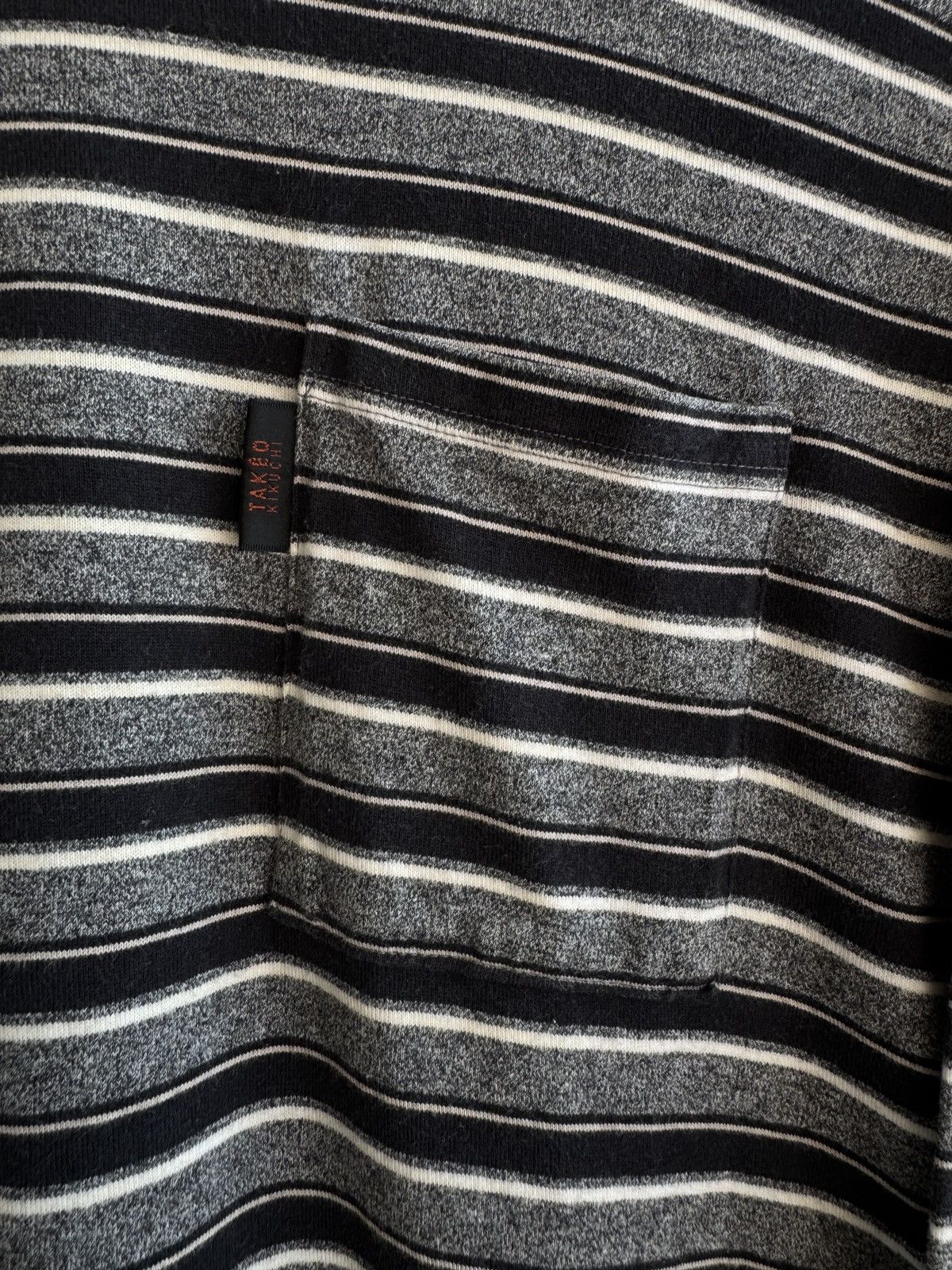 Takeo Kikuchi Takeo Kikuchi Striped Long Sleeve Shirt Size US M / EU 48-50 / 2 - 3 Thumbnail