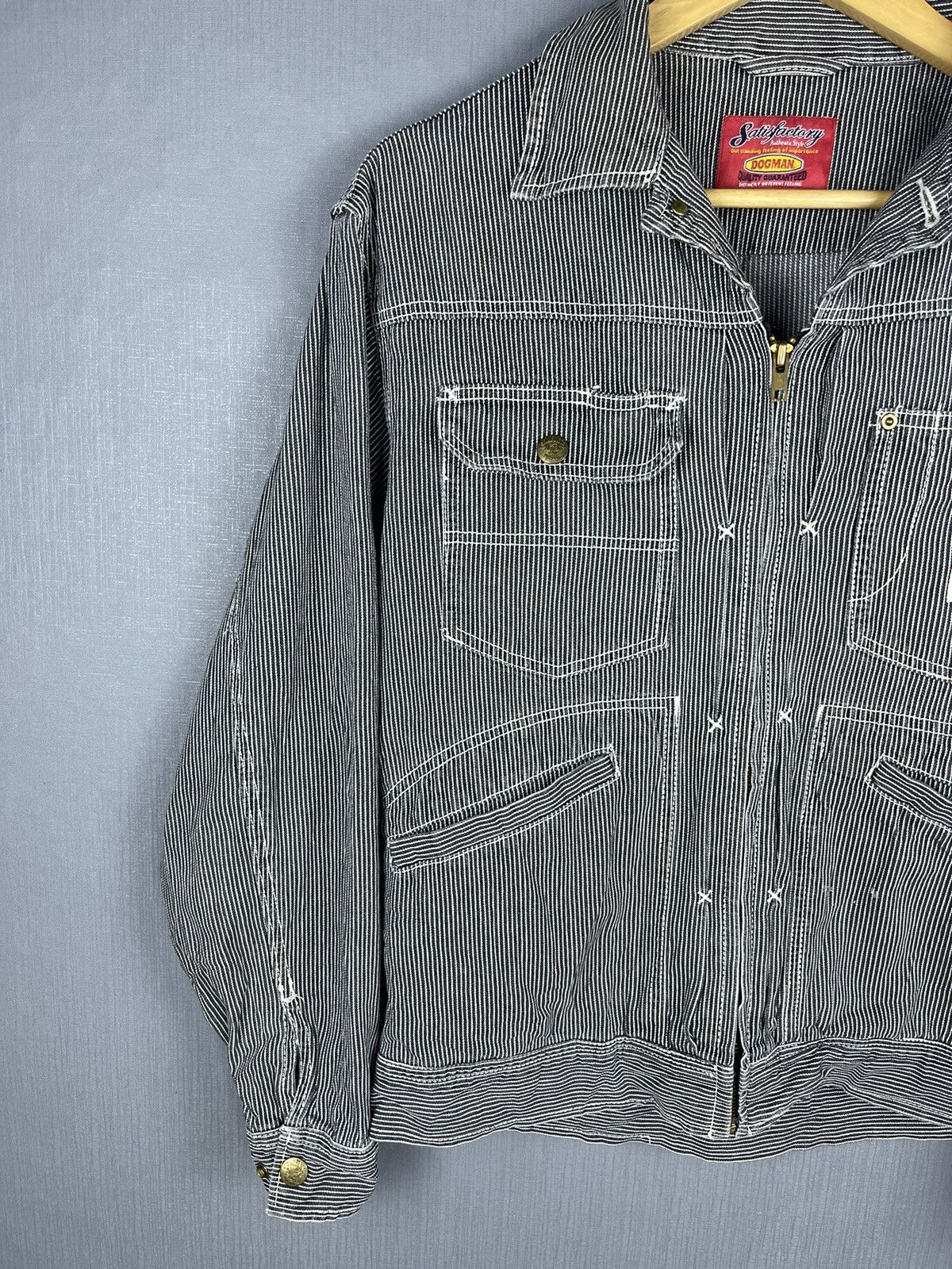 Hysteric Glamour Hysteric GLAMOUR Dogman Hickory Multipocket Workwear Jacket Size US M / EU 48-50 / 2 - 4 Thumbnail