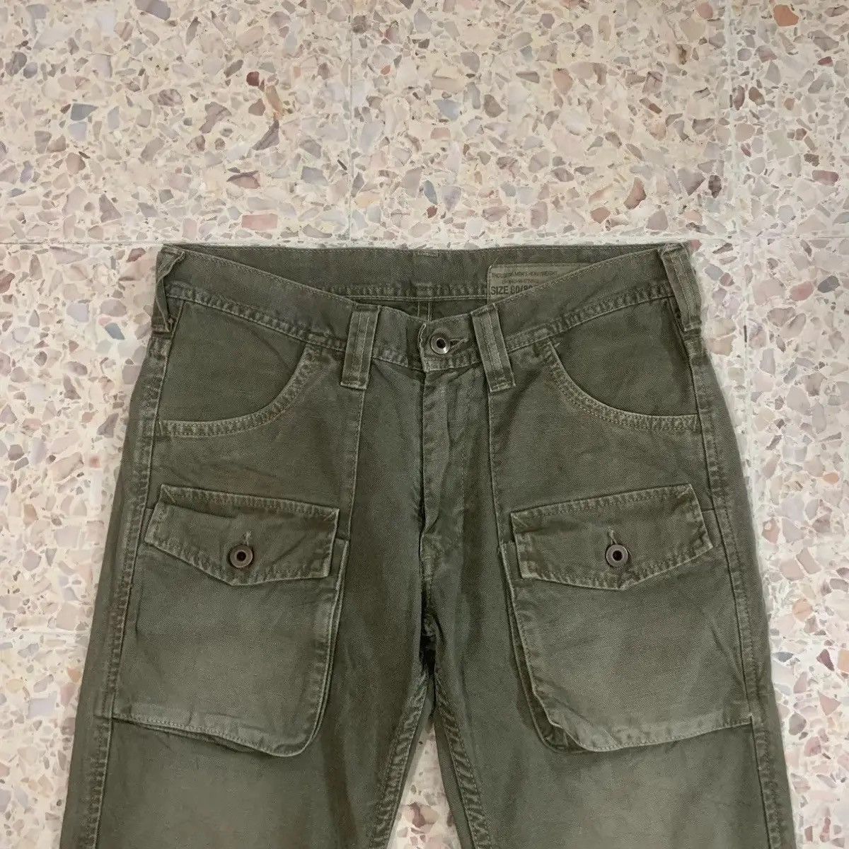 If Six Was Nine Duck Canvas Rugged Trousers Japanese Vintage Faded Bush Pant Size US 30 / EU 46 - 4 Thumbnail
