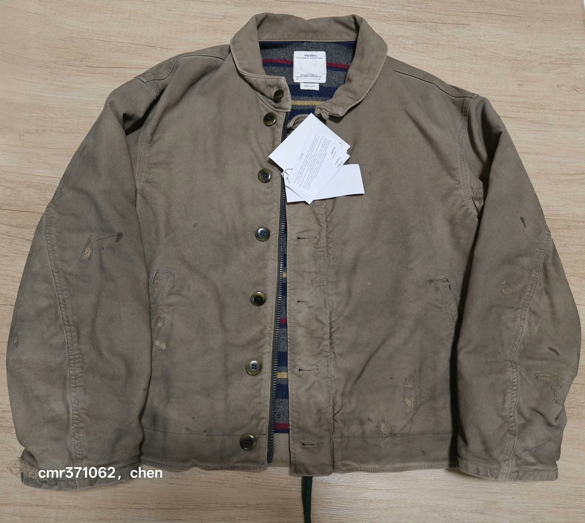 Visvim VISVIM 22AW PURSER DECK JKT G.CORDS 95 Size US M / EU 48-50 / 2 - 3 Thumbnail