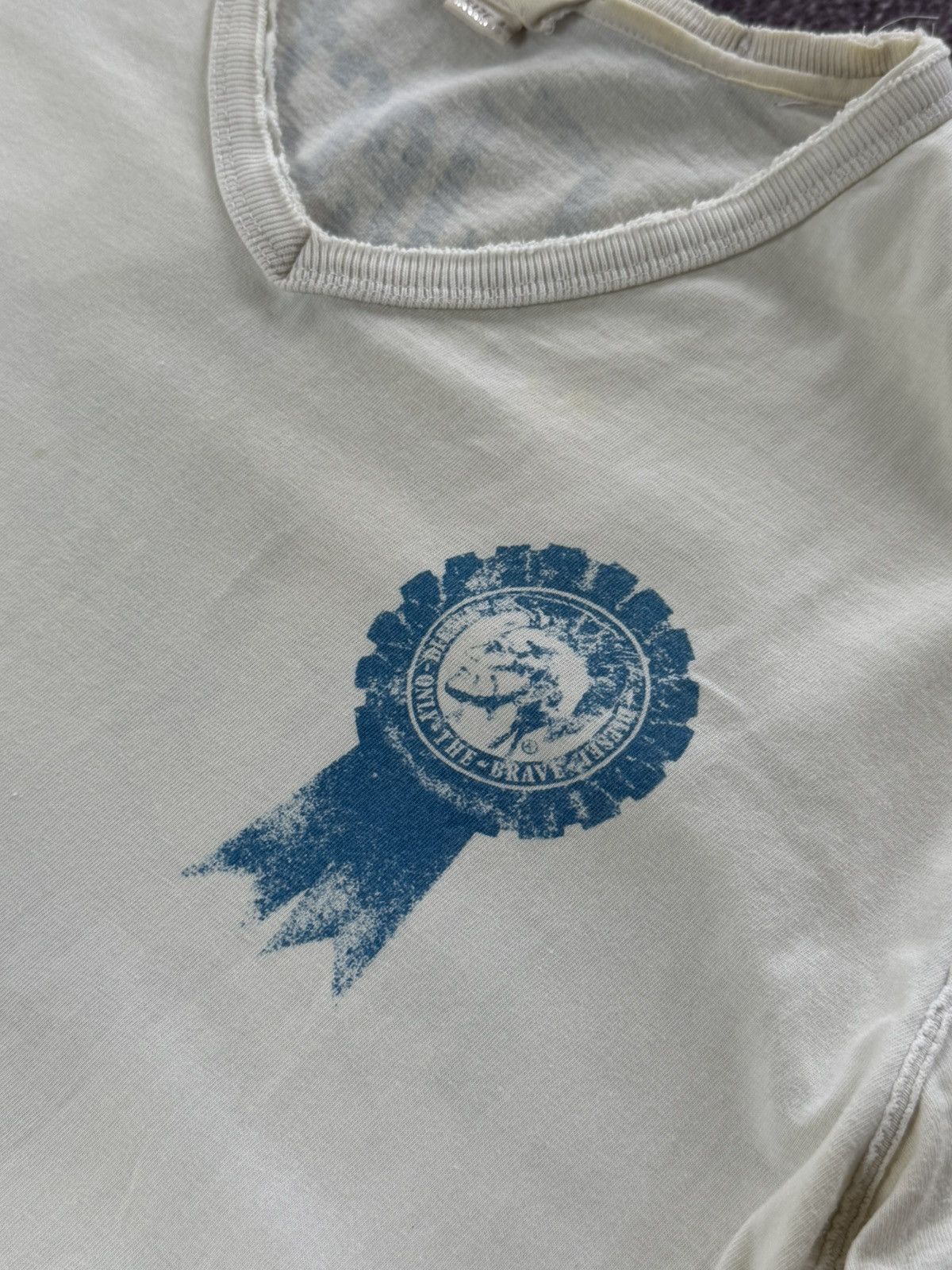 Diesel Vintage Diesel Distressed Hype Y2K T-shirt Size L Size L / US 10 / IT 46 - 8 Thumbnail
