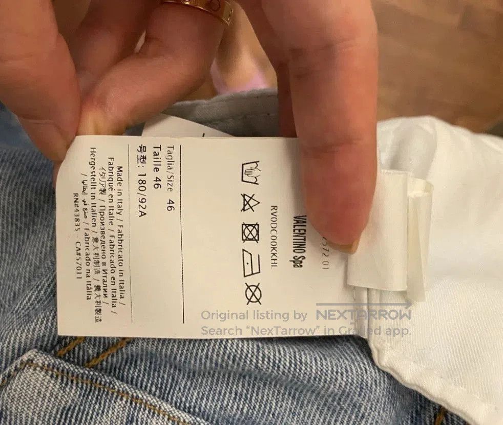 Valentino Valentino Denim Jacket Size 46. Size US S / EU 44-46 / 1 - 2 Thumbnail