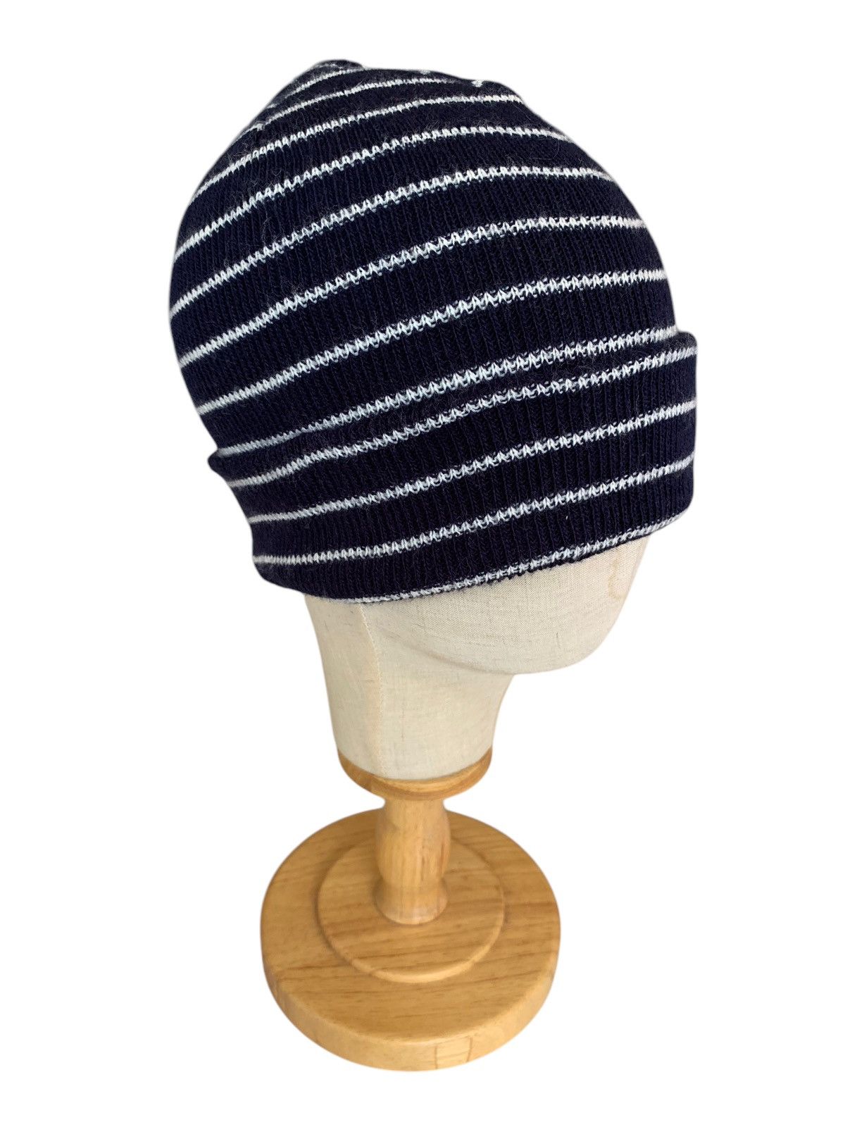 Japanese Brand × Kapital × Vintage Knitted Stripe Streetwear Winter Sessions Beanie Hats Size ONE SIZE - 2 Thumbnail