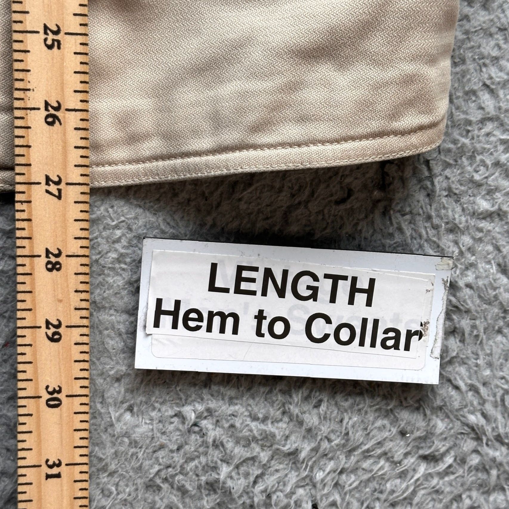 Tommy Hilfiger Tommy Hilfiger Blazer Coat Beige 18W XXL Long Sleeve Button Woman Stretch Overcoat Formal Casual Fall Spring Winter Jacket/Coat Size XXL / US 16-18 / IT 52-54 - 4 Thumbnail