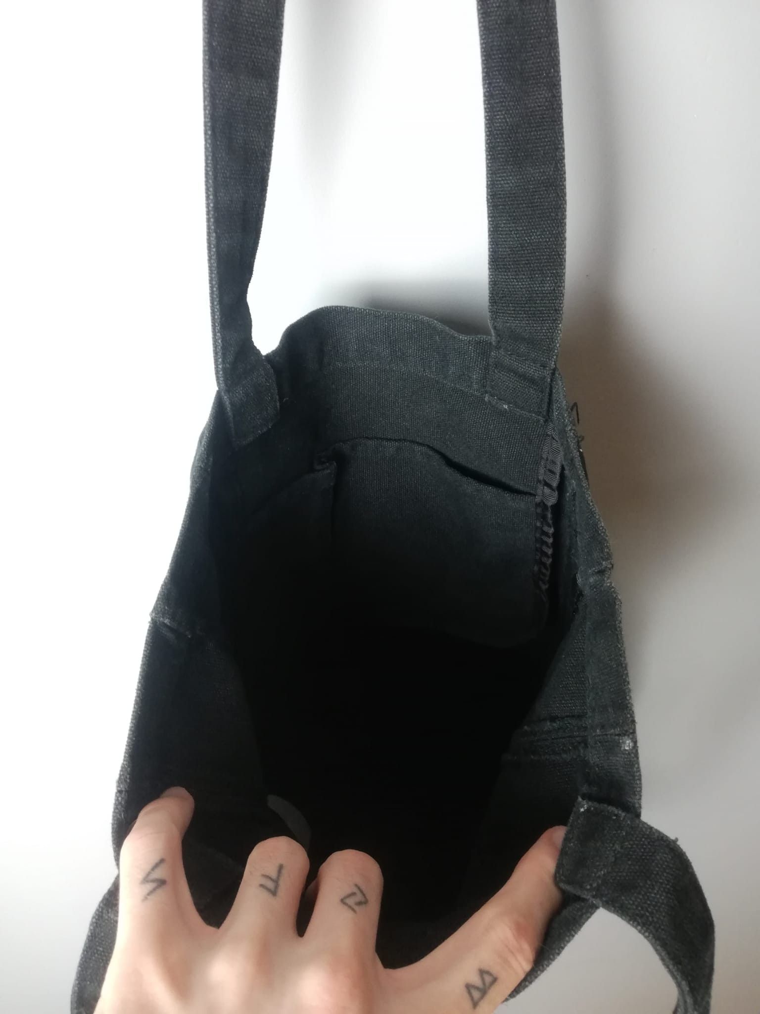 Anime × Japanese Brand × Vintage Hello Kitty y2k Tote Bag Black 2007 RARE Size ONE SIZE - 5 Thumbnail
