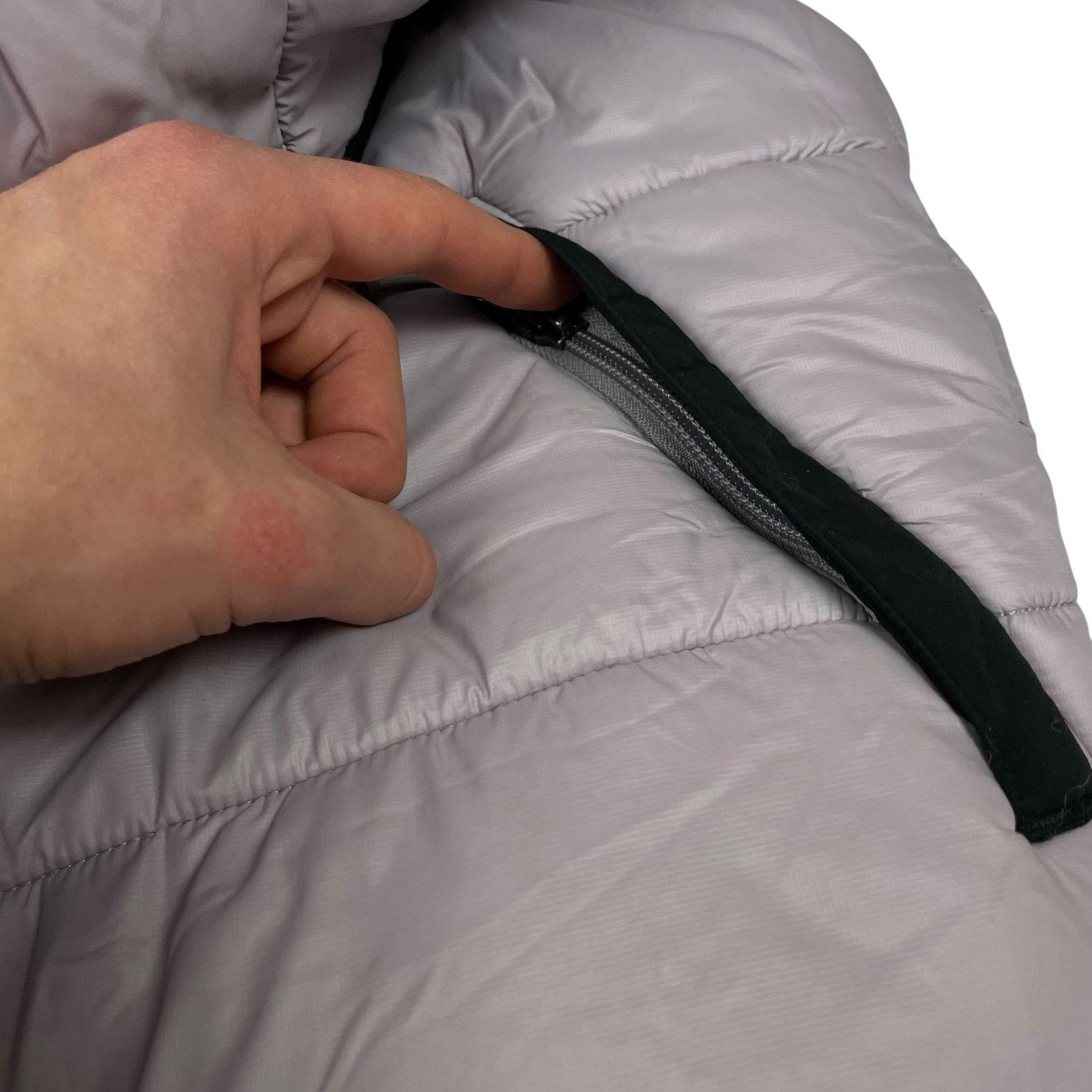 The North Face The North Face Women Lavender Black Full Zip Puffer Jacket M Size M / US 6-8 / IT 42-44 - 6 Thumbnail