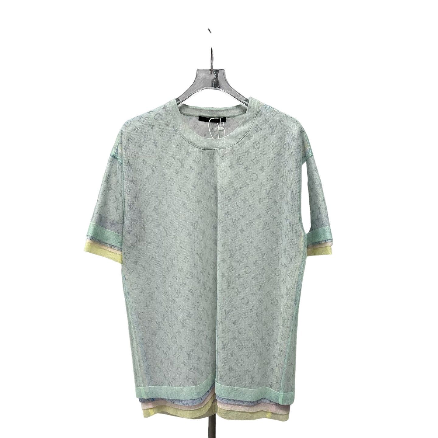 Louis Vuitton Louis Vuitton Monogram Organza Short Sleeve T-Shirt XS Size US XS / EU 42 / 0 - 1 Thumbnail