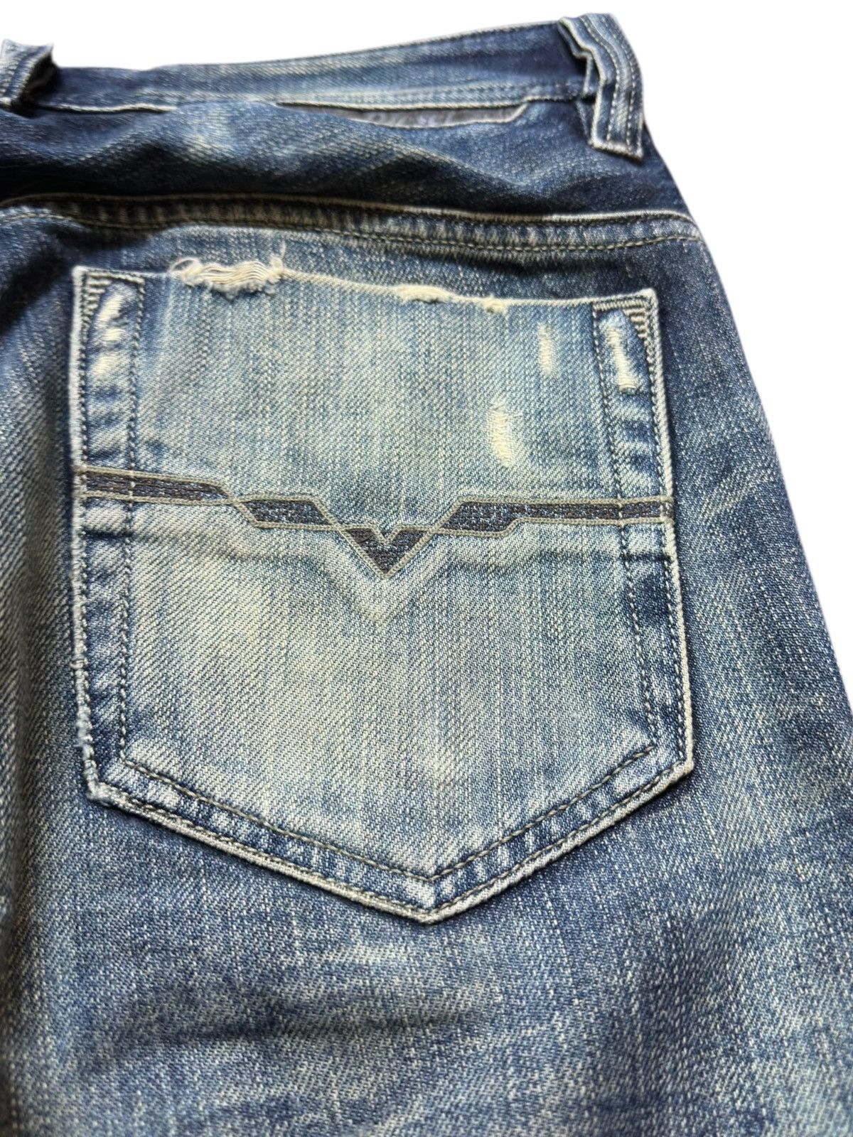Diesel Vintage Diesel Safado Mudwash Grunge Denim Size US 32 / EU 48 - 6 Thumbnail