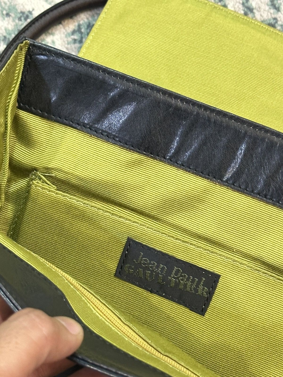 Jean Paul Gaultier Vintage Jean Paul Gaultier Red Rose Leather Bag Size ONE SIZE - 8 Thumbnail