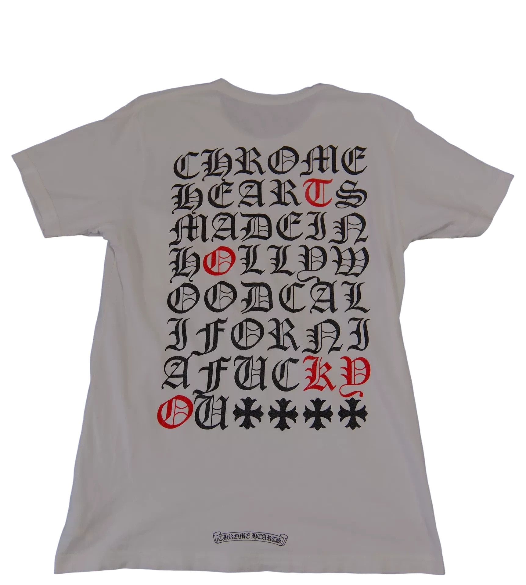 Chrome Hearts Chrome Hearts Gothic Back Print Pocket T-Shirt M Size US M / EU 48-50 / 2 - 1 Thumbnail