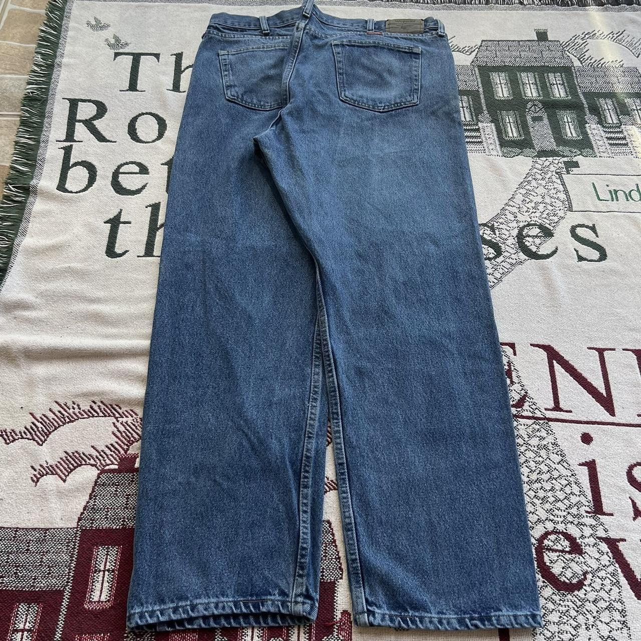 Vintage Vintage Y2K/2000s Baggy Grunge Wrangler Workwear Style Denim Jeans! Size US 42 / EU 58 - 4 Thumbnail