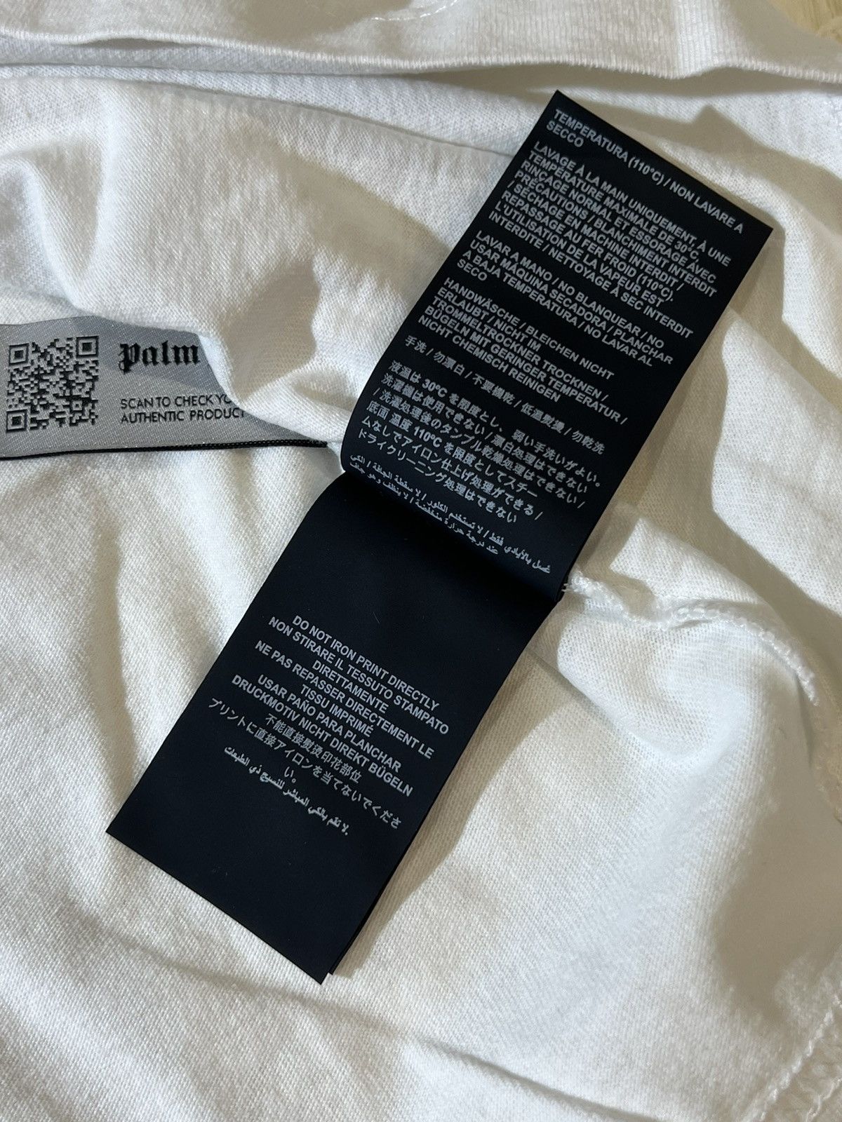 Palm Angels Palm Angels London Sprayed Logo Tee Size US XXL / EU 58 / 5 - 6 Thumbnail