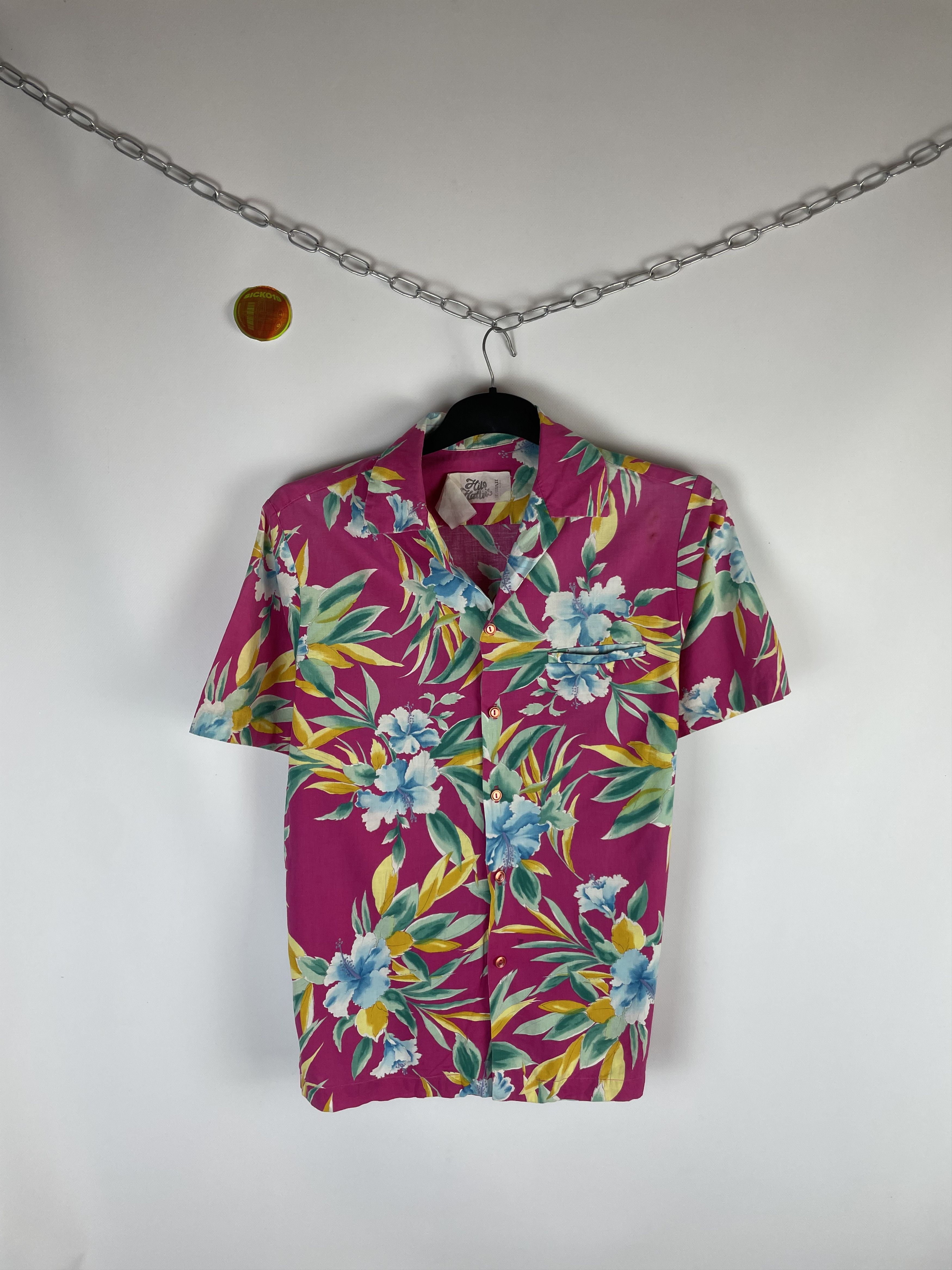 Vintage Vintage Crazy Aloha Hawaiian Shirt Size US M / EU 48-50 / 2 - 1 Thumbnail