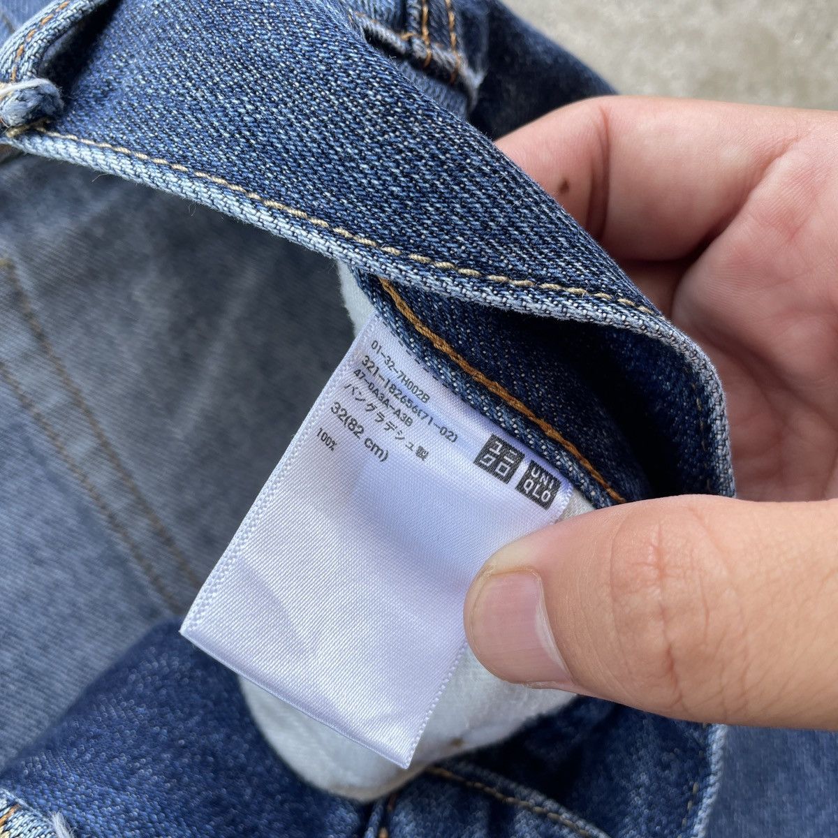 Japanese Brand × Jean W32x28.5💥 Vintage Japanese Brand Faded Denim Jeans Pants Size US 32 / EU 48 - 7 Thumbnail