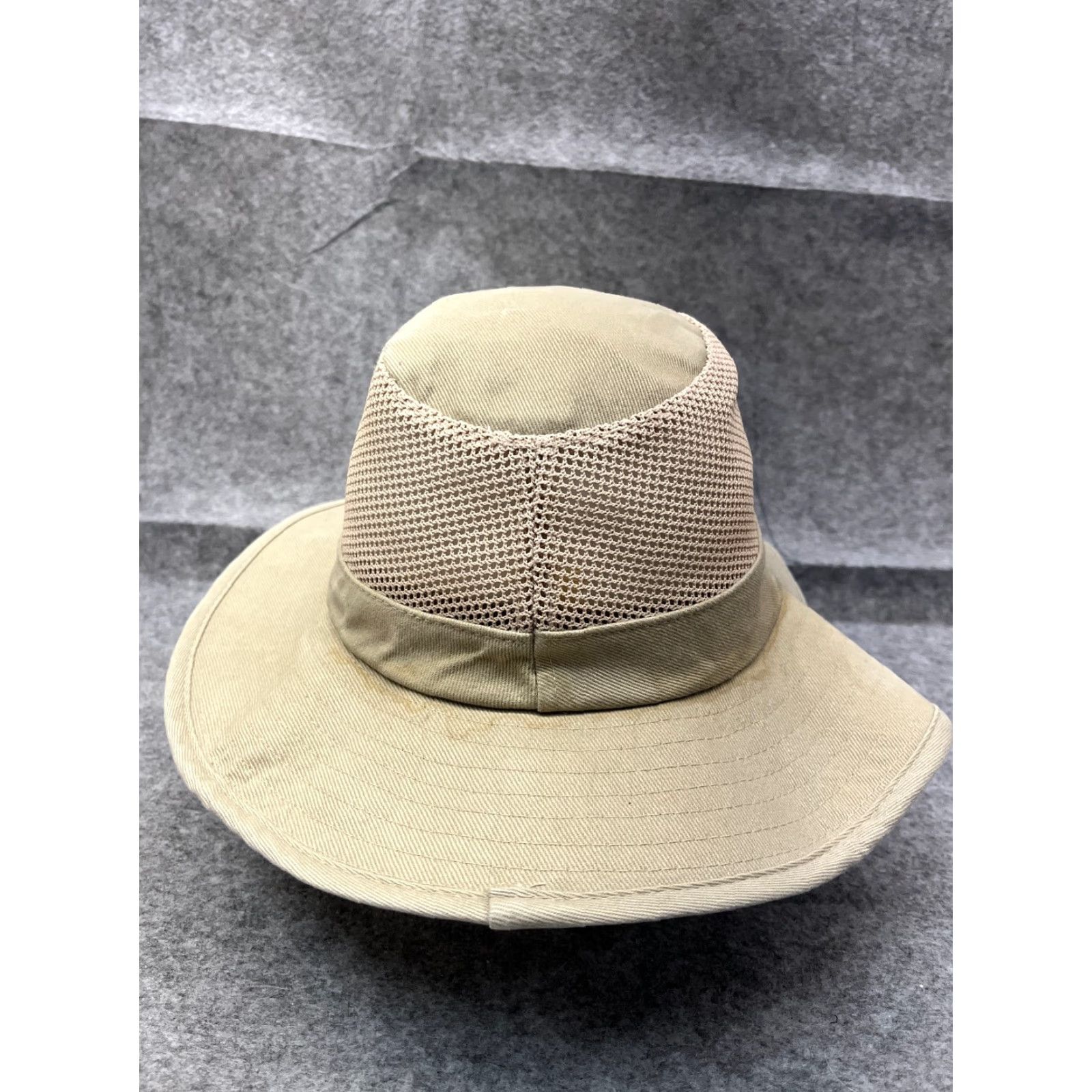 Vintage Dorfman Pacific Bucket Hat Adult One Size Beige Cotton Blend Twill Hat Cap Camping Fishing Hiking Travel Workwear Adjustable Lightweight Men Size ONE SIZE - 6 Thumbnail