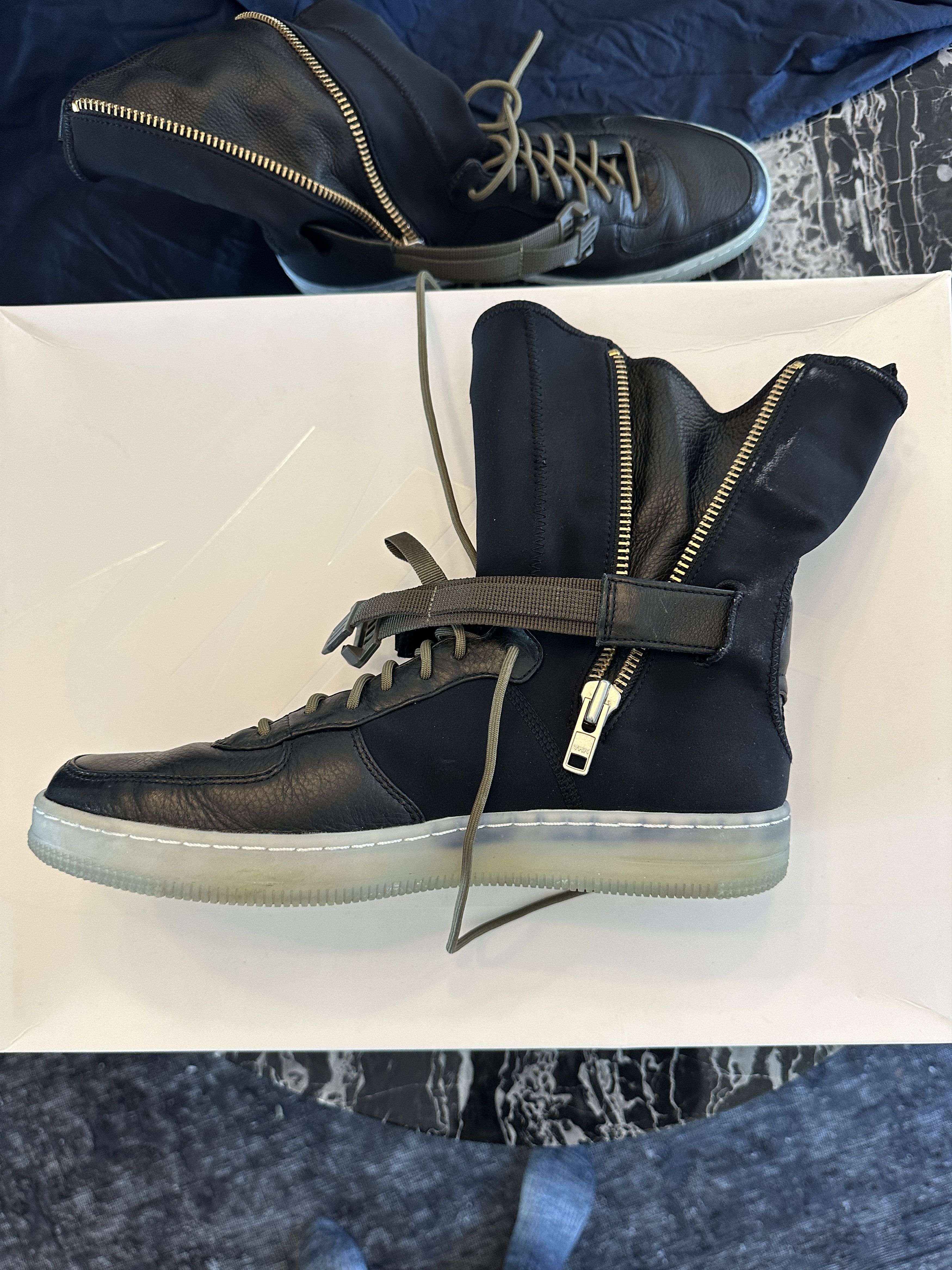 Acronym × Nike Nike Air Force 1 Downtown - High Top/Boot Size US 9.5 / EU 42-43 - 4 Thumbnail