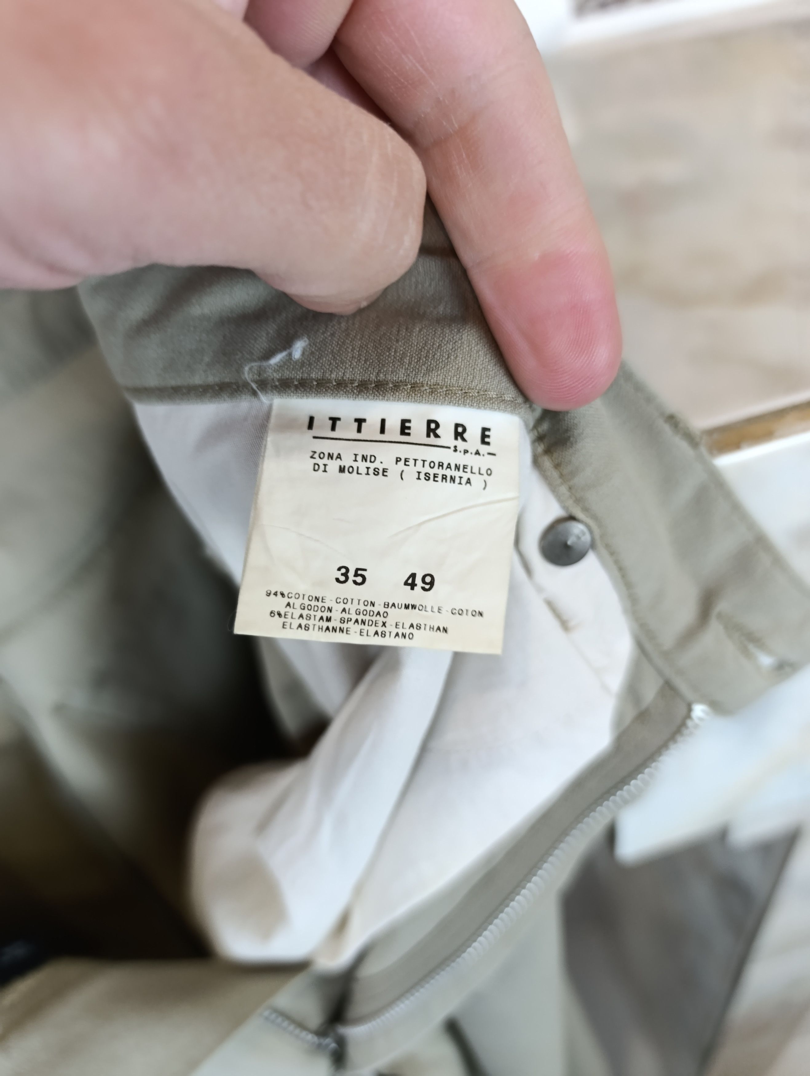 Versace Jeans Couture × Vintage VERSACE JEANS COUTURE VINTAGE MENS STRETCH PANTS Size US 35 - 11 Thumbnail