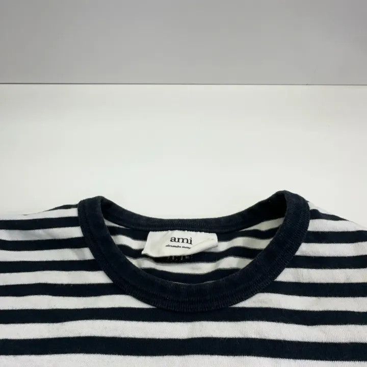 AMI AMIPARIS SS21 Embroidered Long Sleeve T-shirt -2507 Size US M / EU 48-50 / 2 - 3 Thumbnail