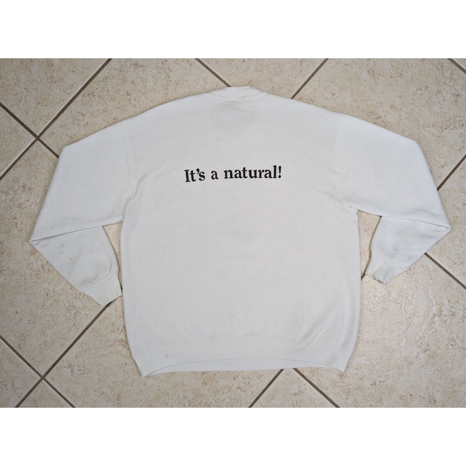 Russell Athletic Vtg Simplesse Sweatshirt Womens XL Diet Food Ice Cream Size XL / US 12-14 / IT 48-50 - 11 Thumbnail