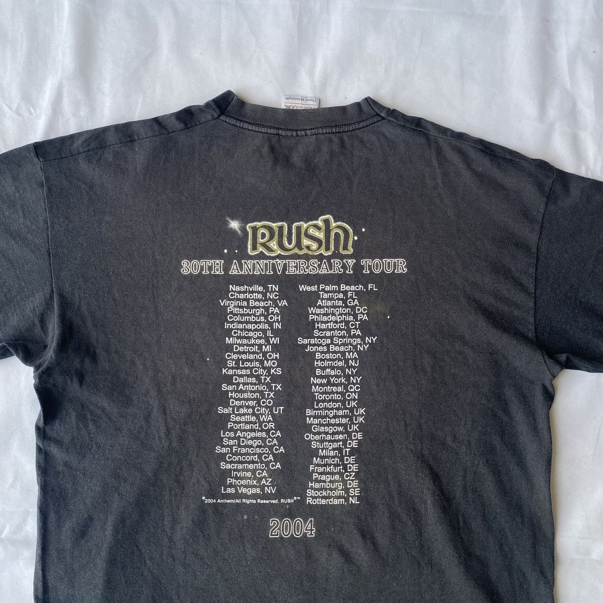 Band Tees × Vintage Vintage Rush 30th Anniversary Tour 2004 Tees Size US M / EU 48-50 / 2 - 12 Thumbnail