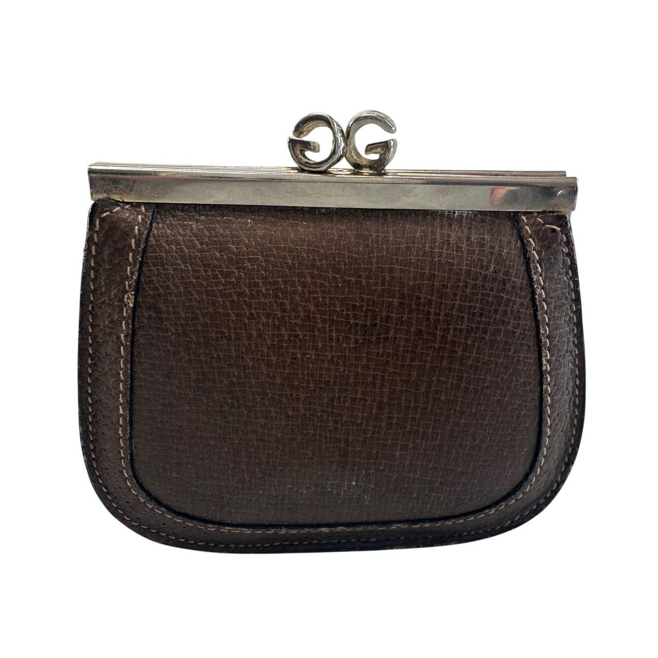Gucci Gucci GG Kiss Lock Coin Pouch - Great Vintage Gucci Find! Size ONE SIZE - 11 Thumbnail