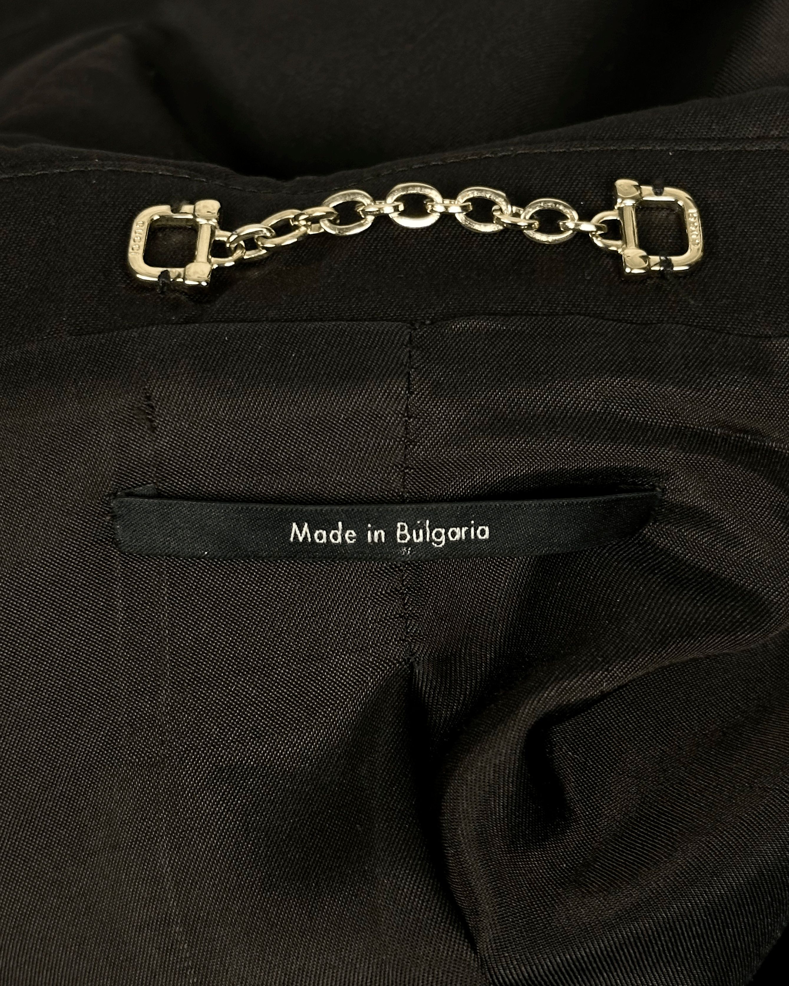Gucci Gucci Chocolate Blazer Size US S / EU 44-46 / 1 - 7 Thumbnail