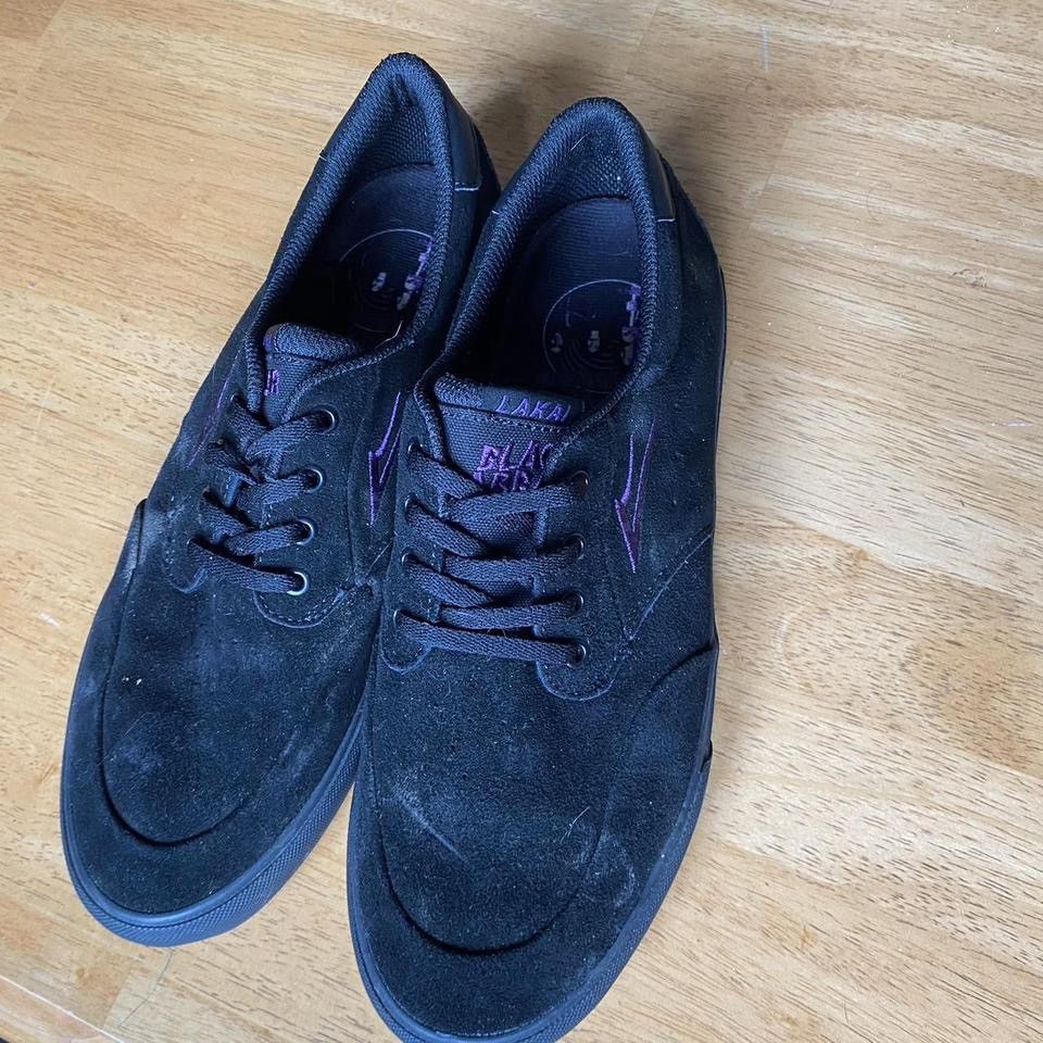 Lakai rare Lakai × Black Sabbath Riley III 3 Black Suede Size US 10 / EU 43 - 2 Thumbnail