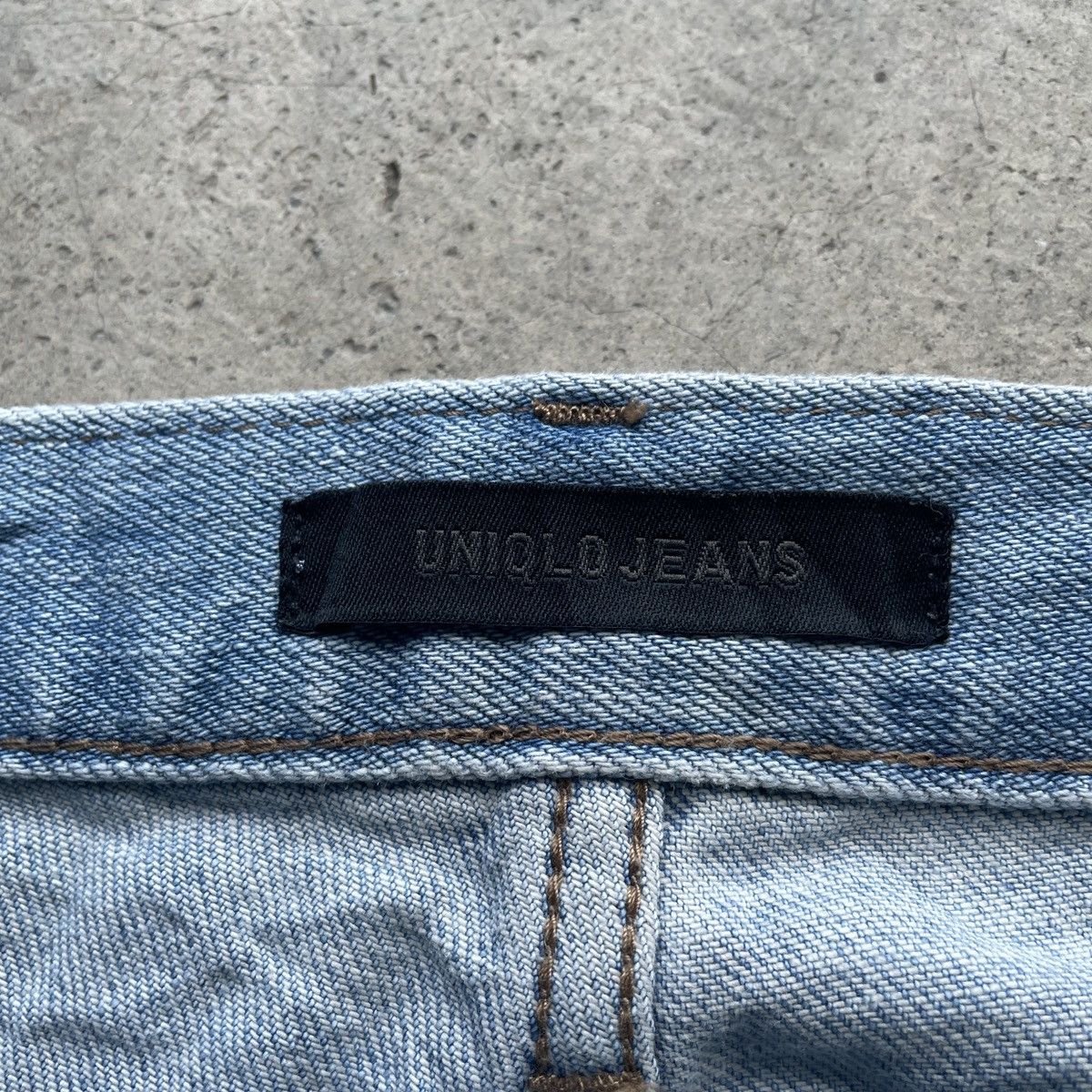 Japanese Brand × Jean × Vintage Vintage Japanese Faded Blue Washed Denim Jeans Pants W35 Size US 35 - 7 Thumbnail