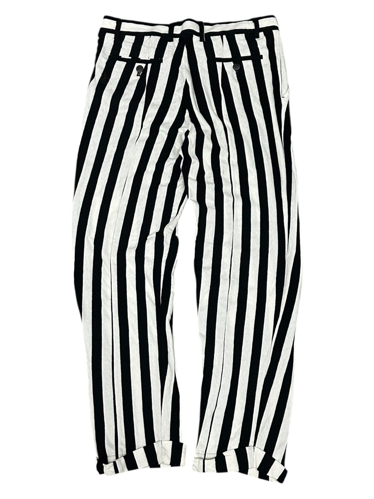 Hysteric Glamour Hysteric Glamour Stripe Prisoner Pants Size US 30 / EU 46 - 2 Thumbnail