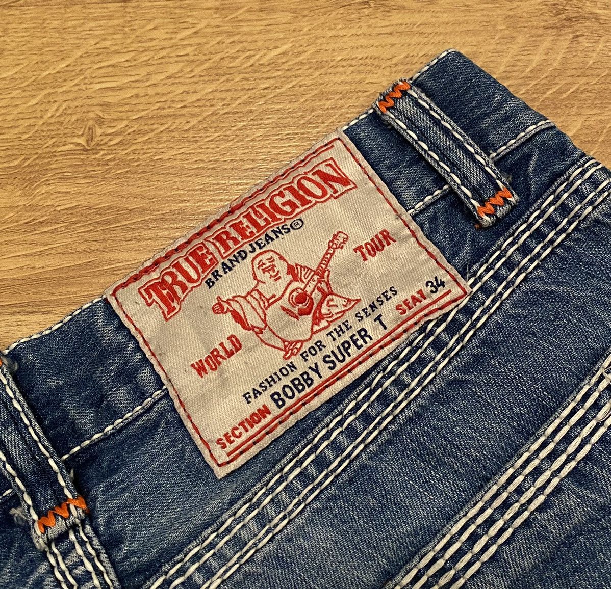 True Religion True Religion Bobby Super T Denim x Vintage x Avant Garde Size US 30 / EU 46 - 11 Thumbnail
