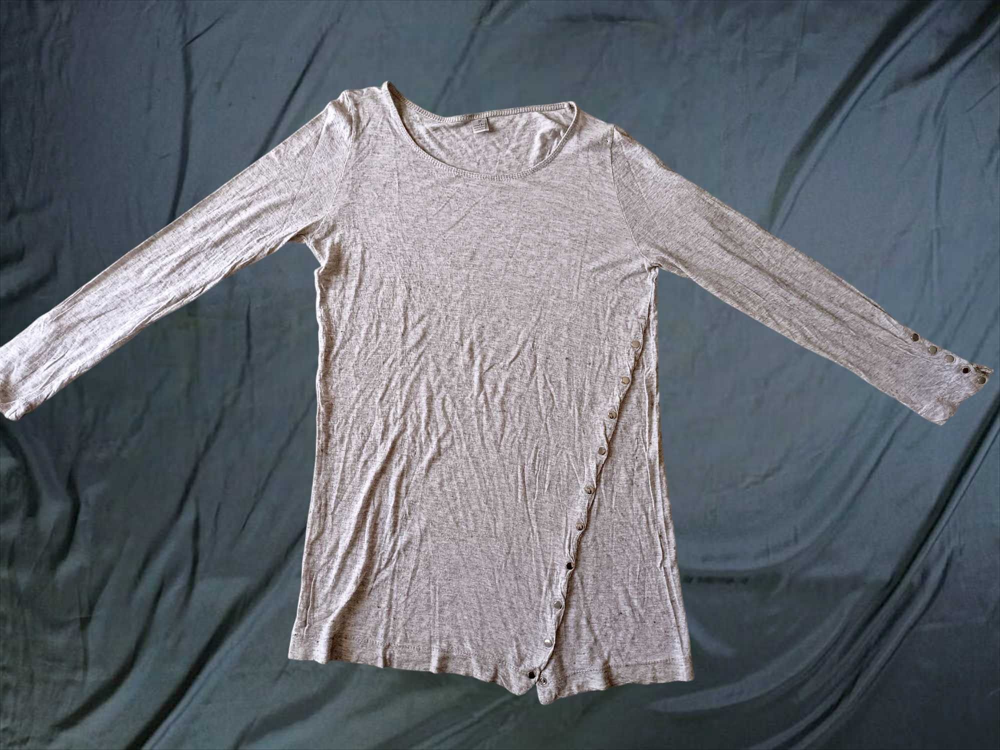 Japanese Brand "F" Asymmetrical Snap Button Longsleeve Size US M / EU 48-50 / 2 - 9 Thumbnail