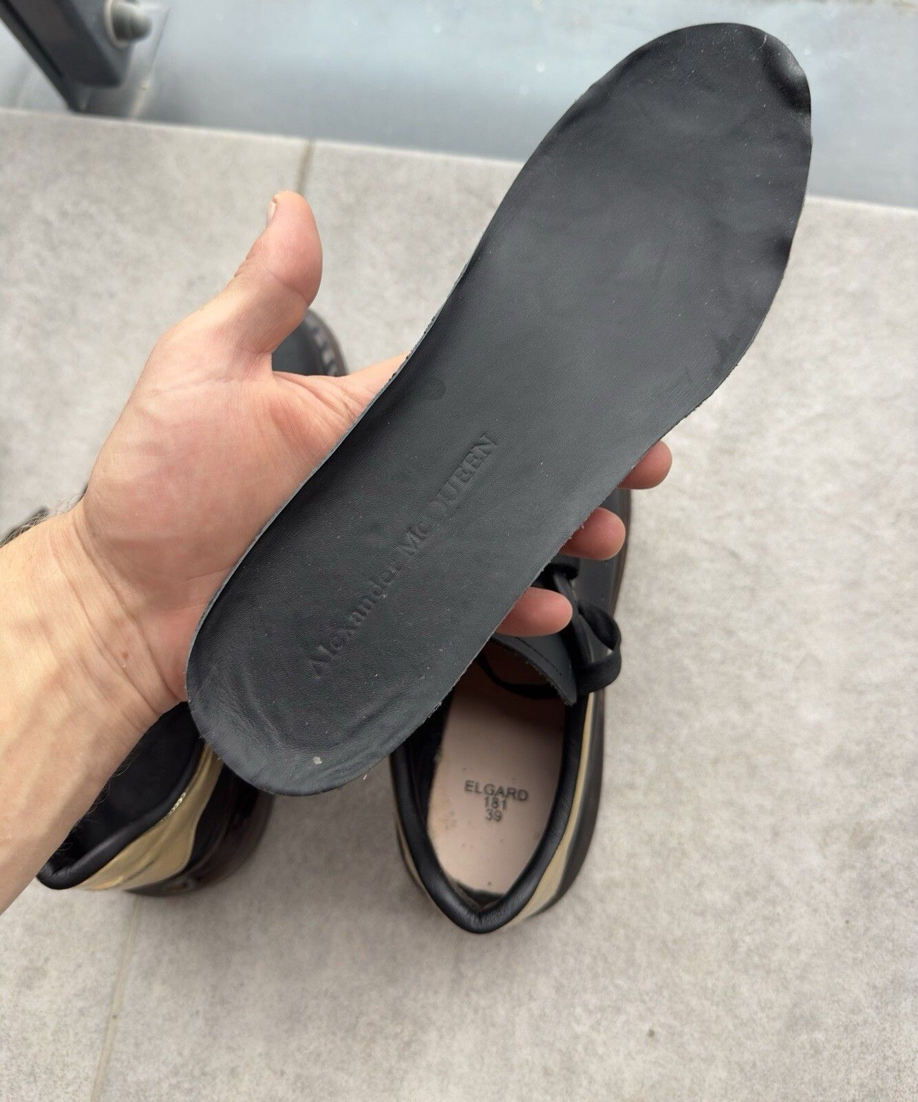 Alexander McQueen Alexander McQueen Oversized Classic Womens Sneakers Shoes Size US 9 / IT 39 - 19 Thumbnail