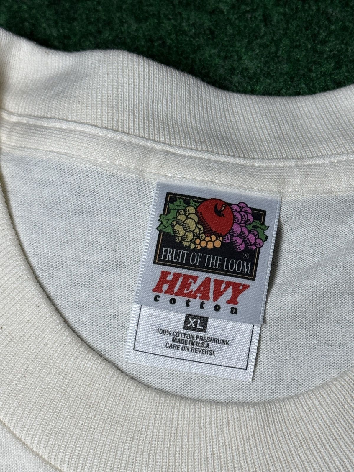 Fruit Of The Loom Fruit Of The Loom Promotional Vintage RARE XL Logo T Shirt Size US XL / EU 56 / 4 - 4 Thumbnail
