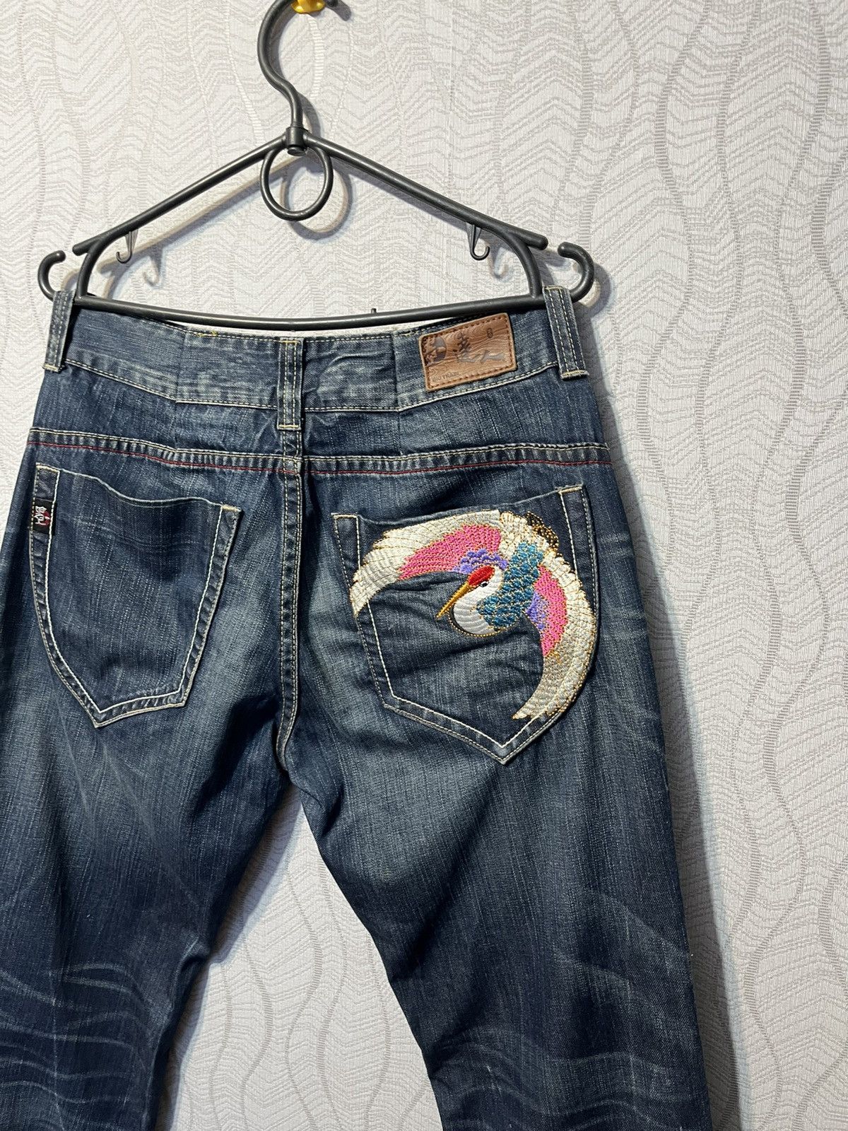 Japanese Brand Osaka Big Train Y2K Streetwear Japan Jeans Embroidered Logo Size US 30 / EU 46 - 2 Thumbnail