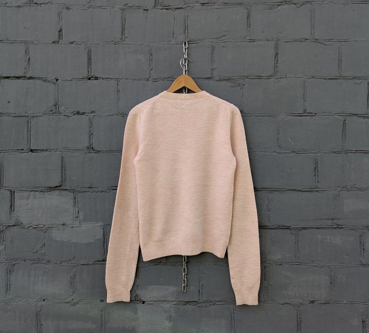 Acne Studios Acne Studios Sweater Baby Pink Wool Mari Boiled Size M / US 6-8 / IT 42-44 - 2 Thumbnail