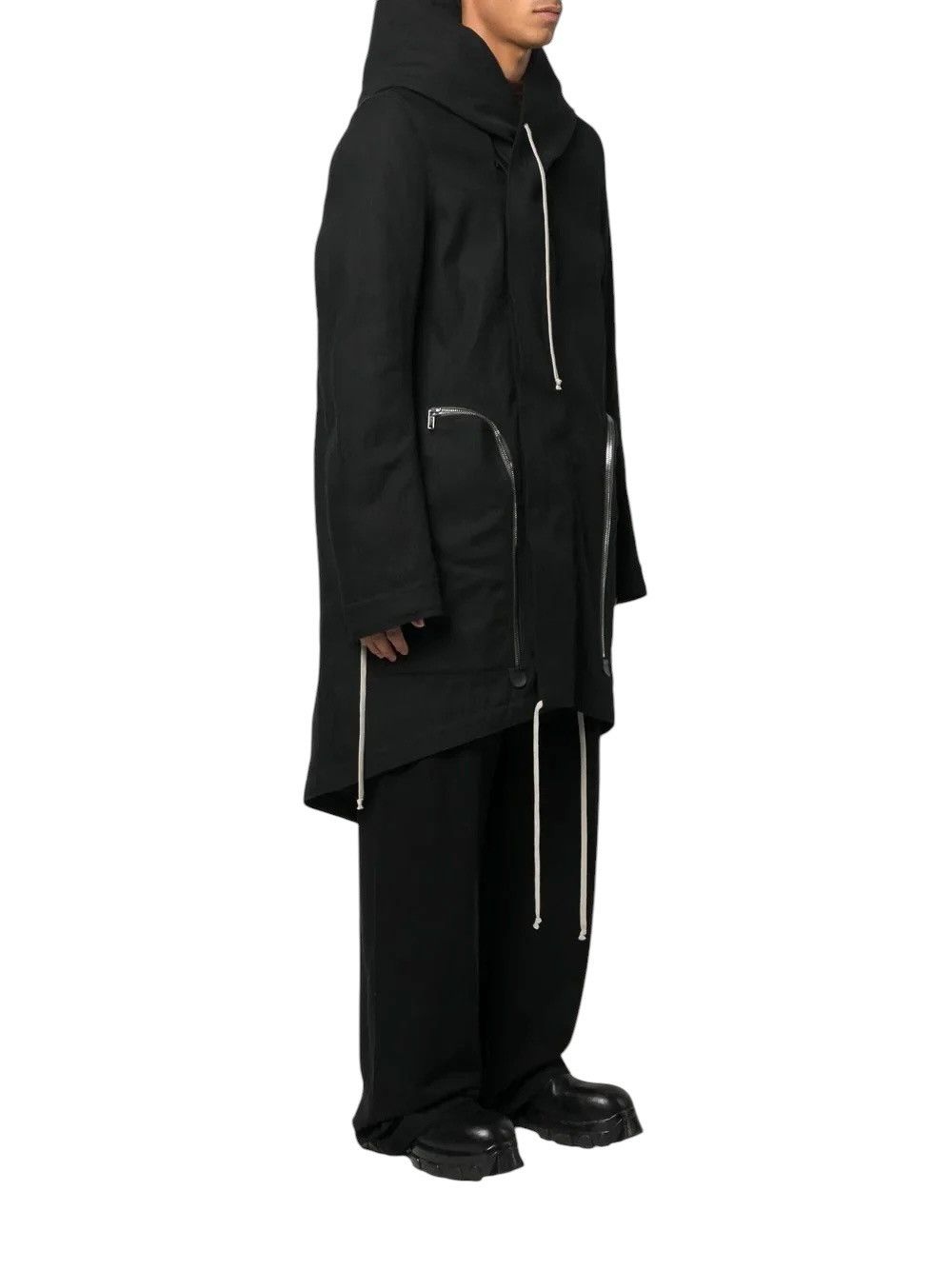 Rick Owens RARE Mainline Bauhaus Fishtail Zip Bladder Parka Size US S / EU 44-46 / 1 - 10 Thumbnail
