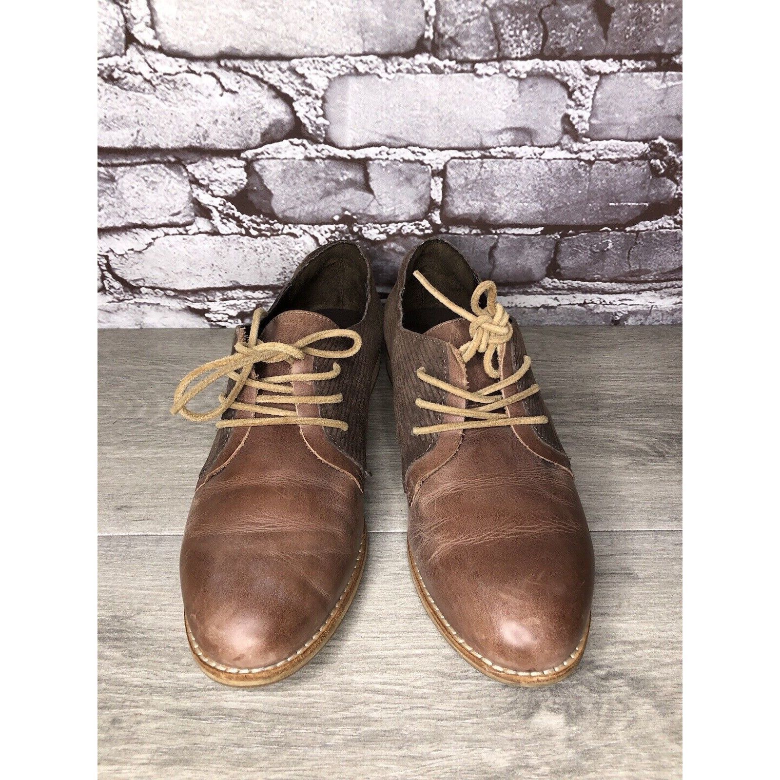 Caterpillar Caterpillar TALLY Corduroy Mauve Peppercorn Leather Low Top Size US 9.5 / IT 39.5 - 11 Thumbnail