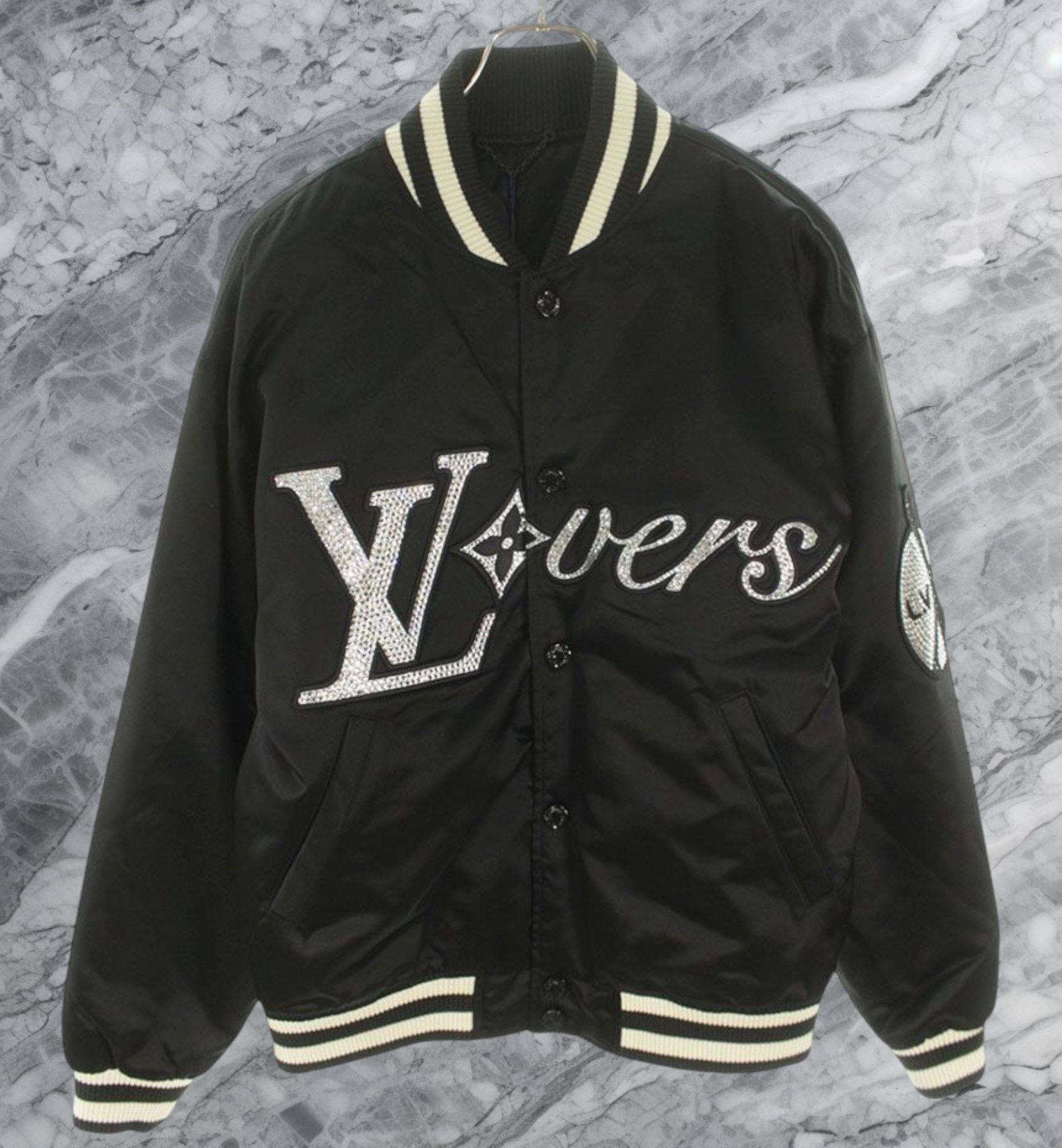 Louis Vuitton Louis Vuitton LV Embroidered Nylon Baseball Blouson Jacket Size US M / EU 48-50 / 2 - 1 Thumbnail