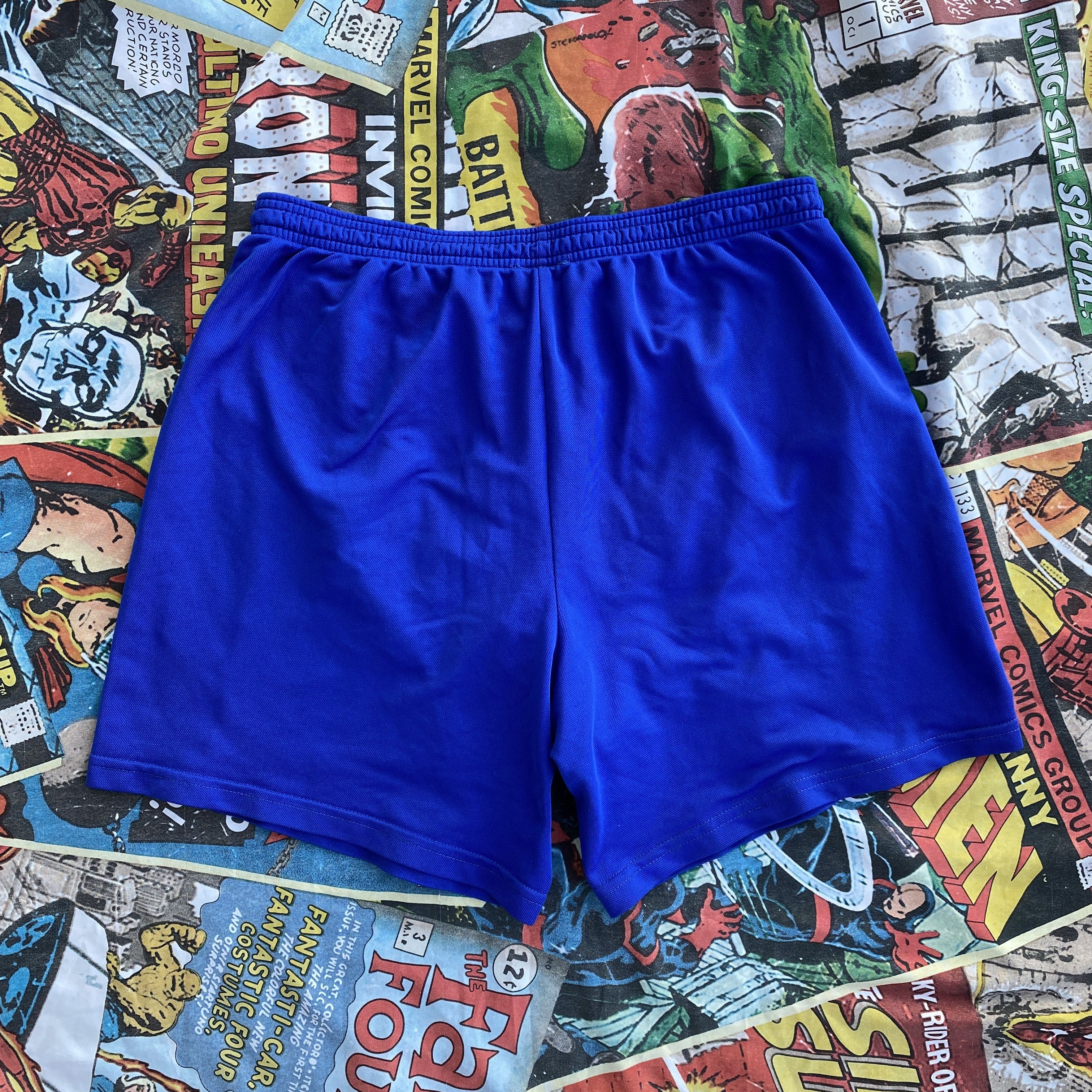 Adidas Adidas vintage 80s 90s blue red shorts - L Size US 36 / EU 52 - 2 Thumbnail