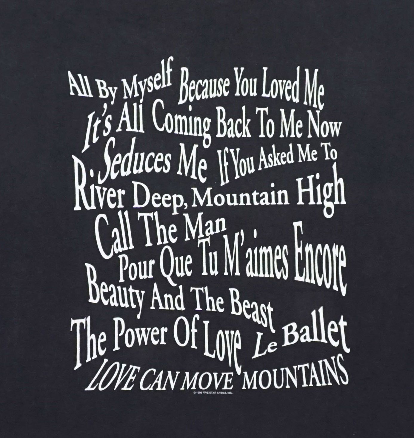 90's Celine Dion T-shirt