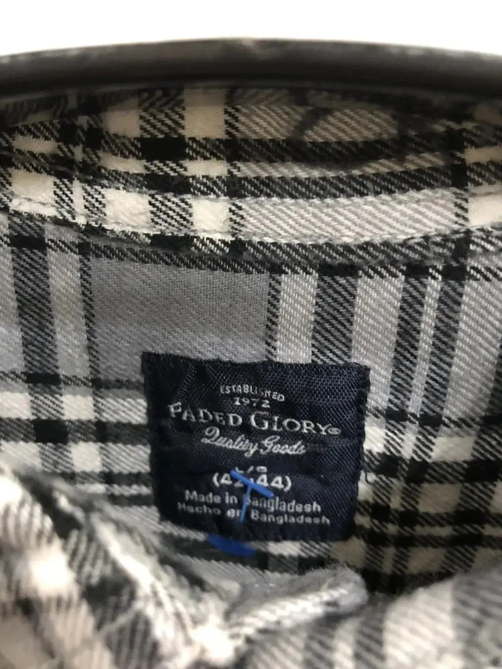 Flannel × Vintage Vintage Faded Glory Plaid Tartan Flannel Shirt 👕 Size US L / EU 52-54 / 3 - 3 Thumbnail