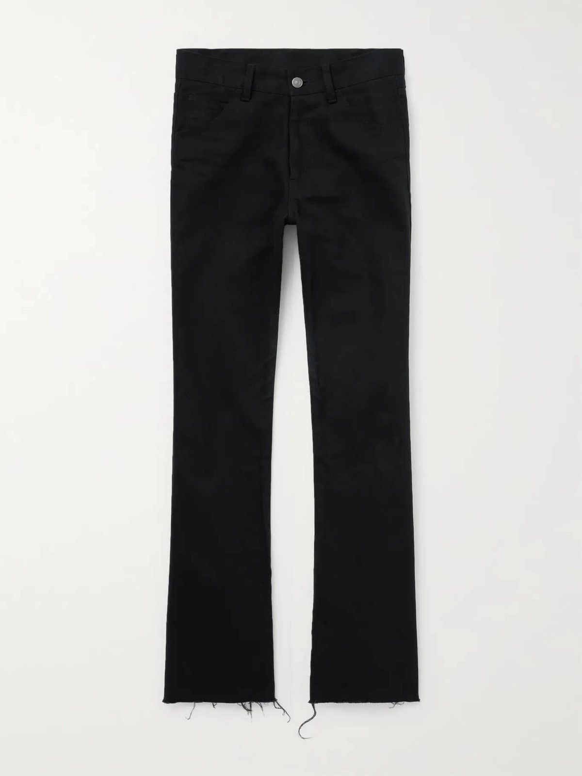 Celine × Hedi Slimane FW21 Raw Hem Dylan Flared Denim sz27 Size US 27 - 11 Thumbnail