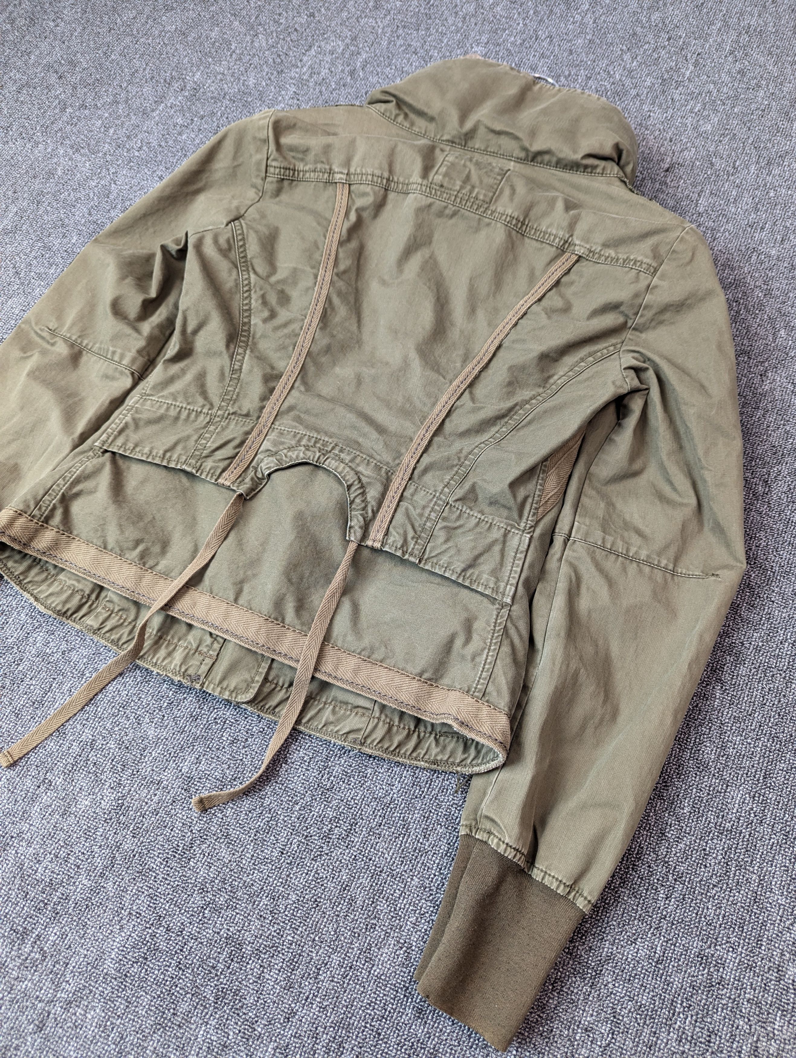 Marithe + Francois Girbaud Marithe Francois Girbaud Tactical Military Hooded Jacket Size M / US 6-8 / IT 42-44 - 14 Thumbnail