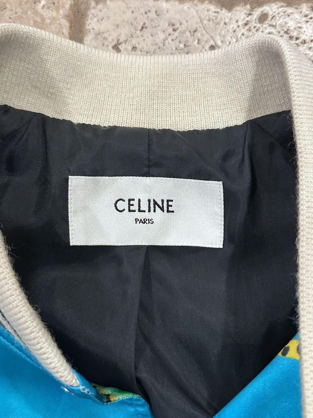 Celine Celine x Hedi x Tyson Reed SS21 Hawaiian Souvenir Jacket Size US M / EU 48-50 / 2 - 7 Thumbnail