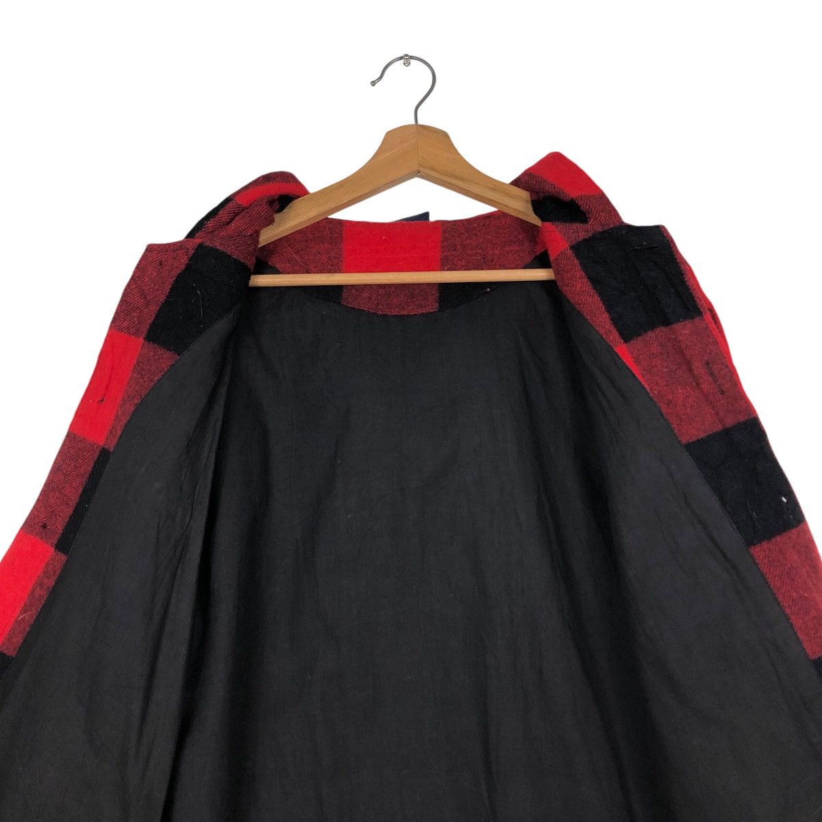 Japanese Brand Vintage Biker Jacket Wool Mangrove Tartan Design Punk Style Size US L / EU 52-54 / 3 - 16 Thumbnail