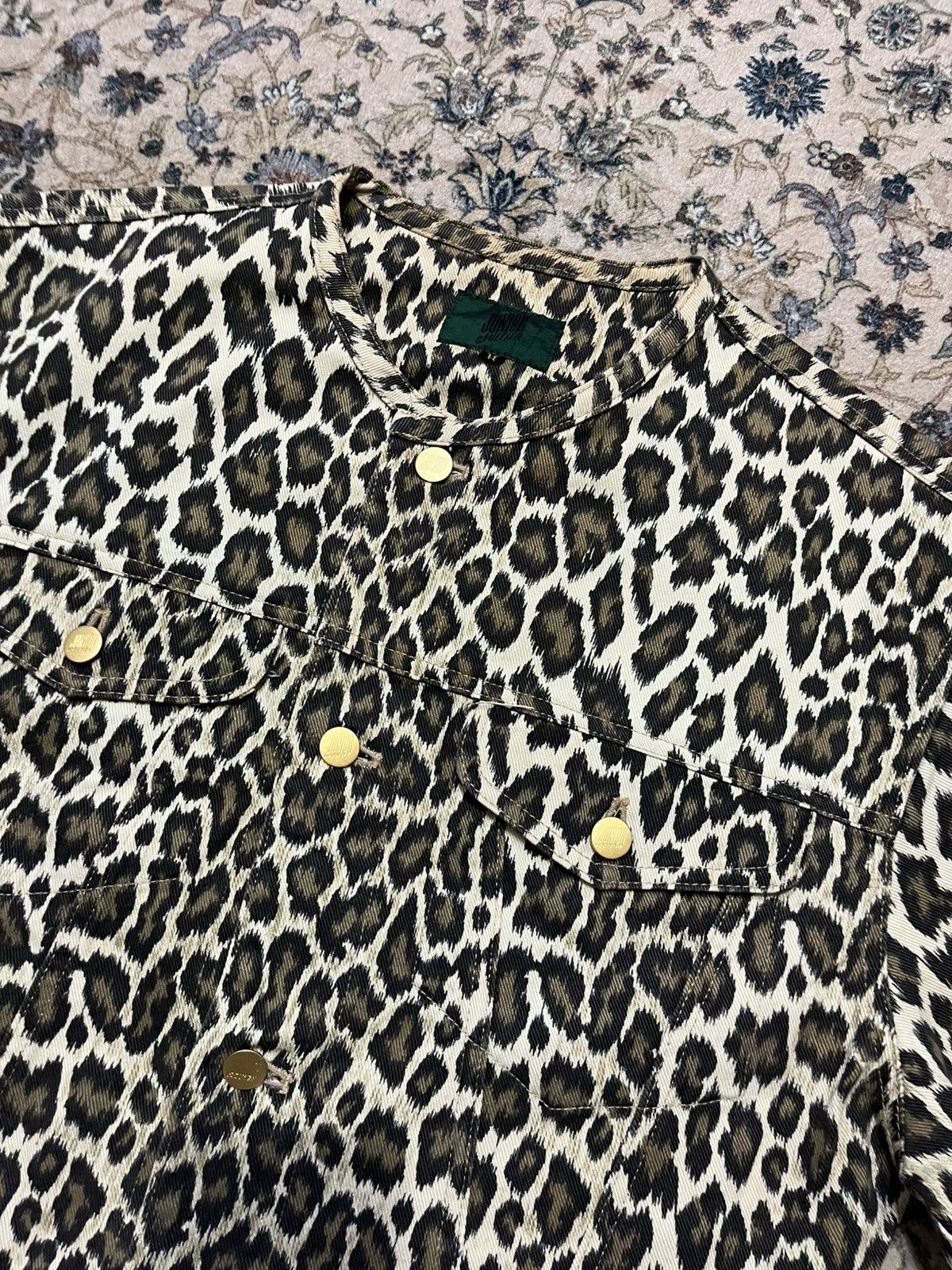 Jean Paul Gaultier Jean Paul Gaultier junior leopard printed cropped jacket Size US M / EU 48-50 / 2 - 6 Thumbnail