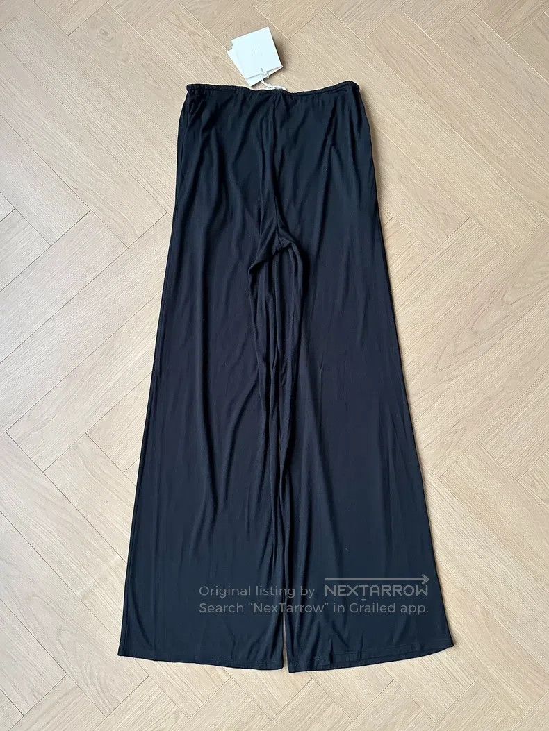 The Row The Row size XS Low-Waisted Elastic Waist Black Pants Size 23" - 2 Thumbnail