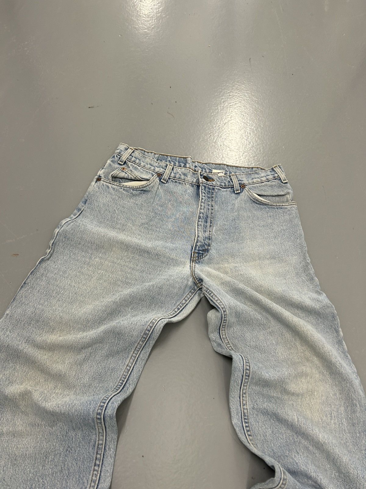 Levi's Crazy vintage y2k faded Levi’s 550 orange tab distressed Size US 34 / EU 50 - 7 Thumbnail