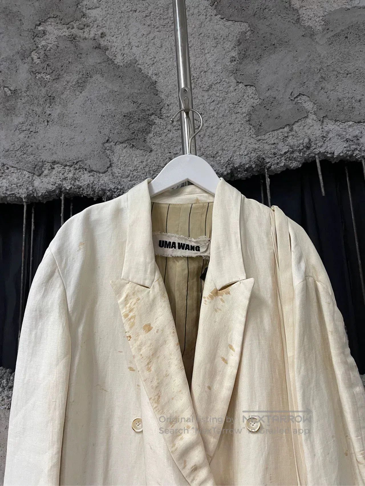 Uma Wang uma wang irregular tea-dyed coat. Size S / US 4 / IT 40 - 3 Thumbnail