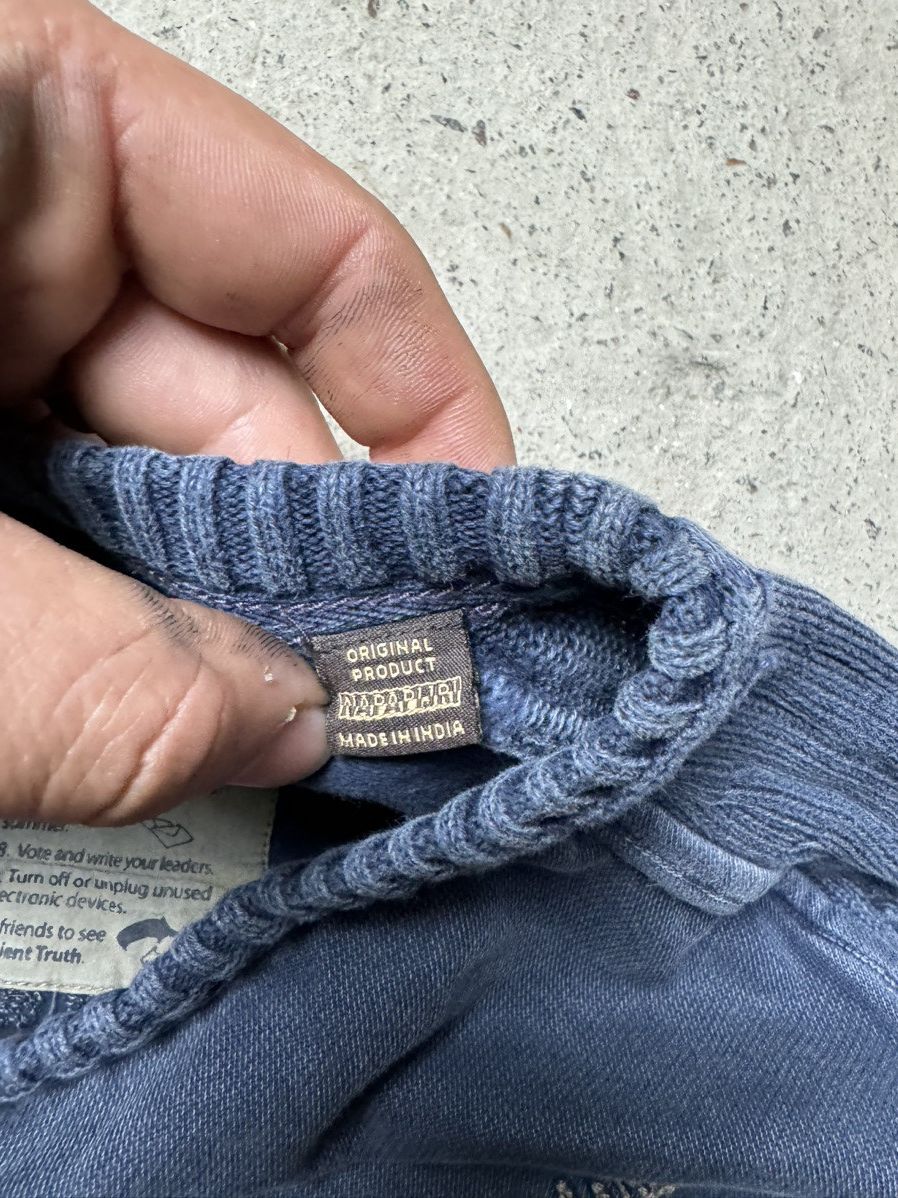 Napapijri × Vintage Vintage Y2K Napapijri Embroidered Expedition Knitted Sweater Size US M / EU 48-50 / 2 - 6 Thumbnail